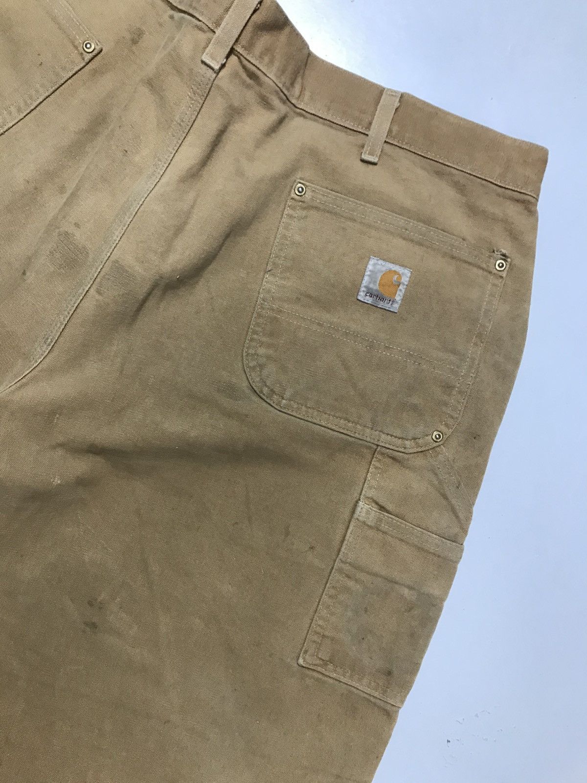 Carhartt Vintage carhartt B01 BRN dusty double knee workwear Size US 40 / EU 56 - 11 Thumbnail