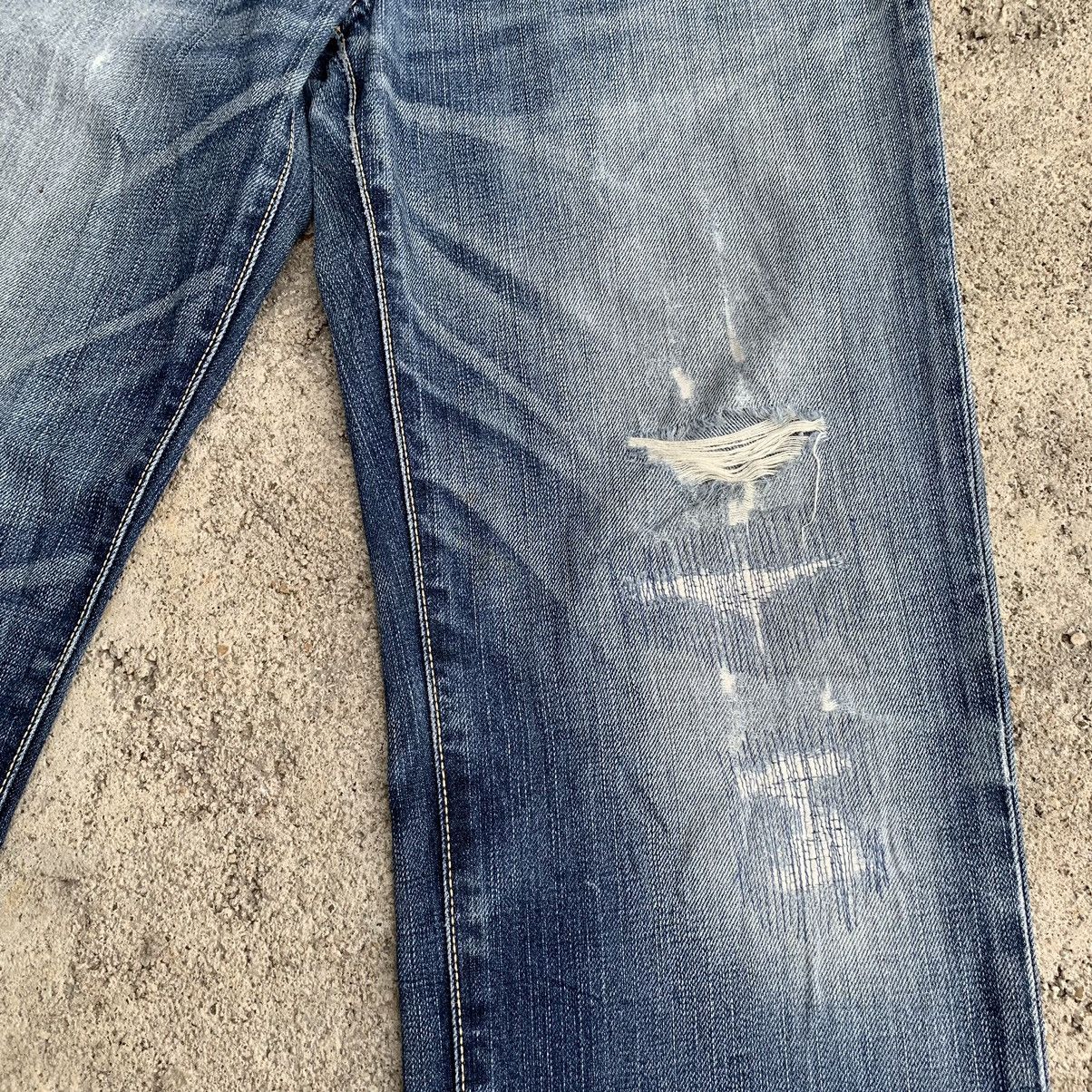 Levi's Vintage Y2K Levis Classic 502 Stitched Distressed Denim W29 Size US 29 - 6 Thumbnail