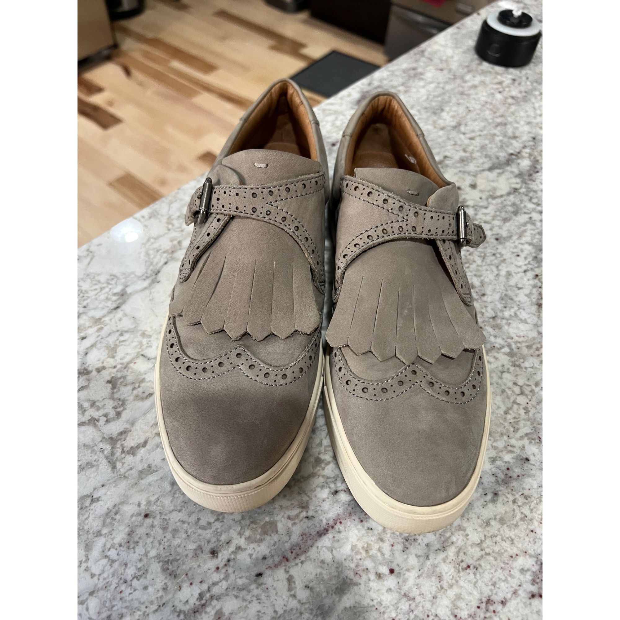 Frye Frye Gemma Suede Kiltie Women's Oxford Shoes - Size 9.5M Size US 9.5 / IT 39.5 - 3 Thumbnail
