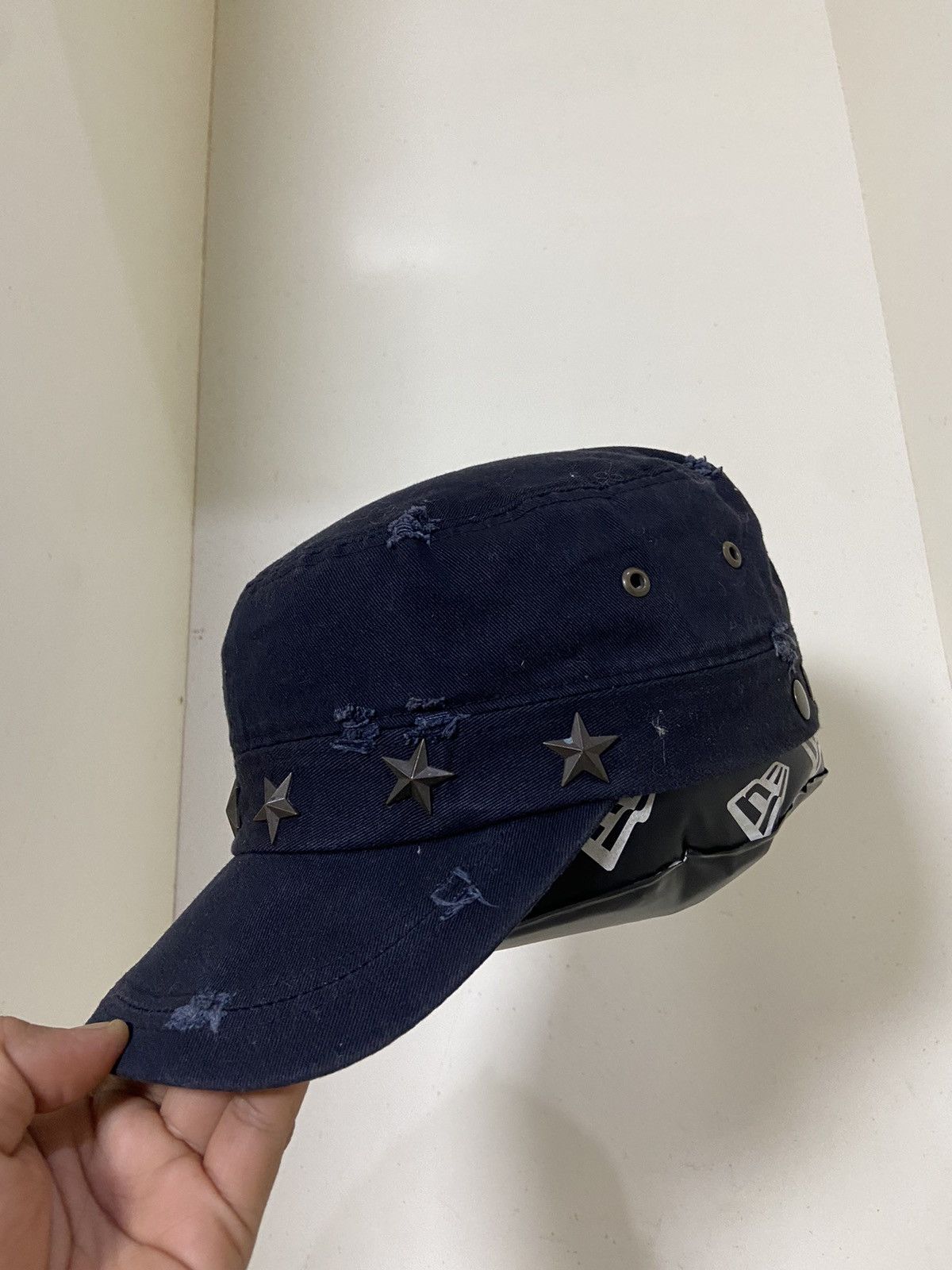 If Six Was Nine VTG cap&j patrol cap star studded Size ONE SIZE - 3 Thumbnail