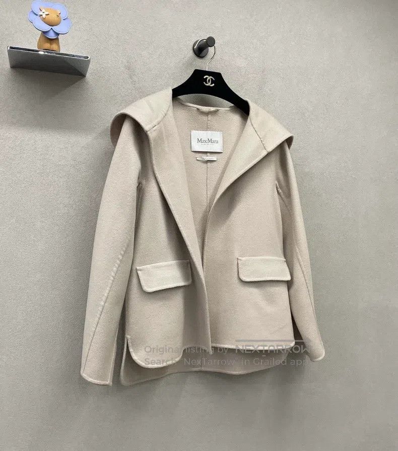 Max Mara Max Mara Beige Short Jacket Size XS / US 0-2 / IT 36-38 - 2 Thumbnail