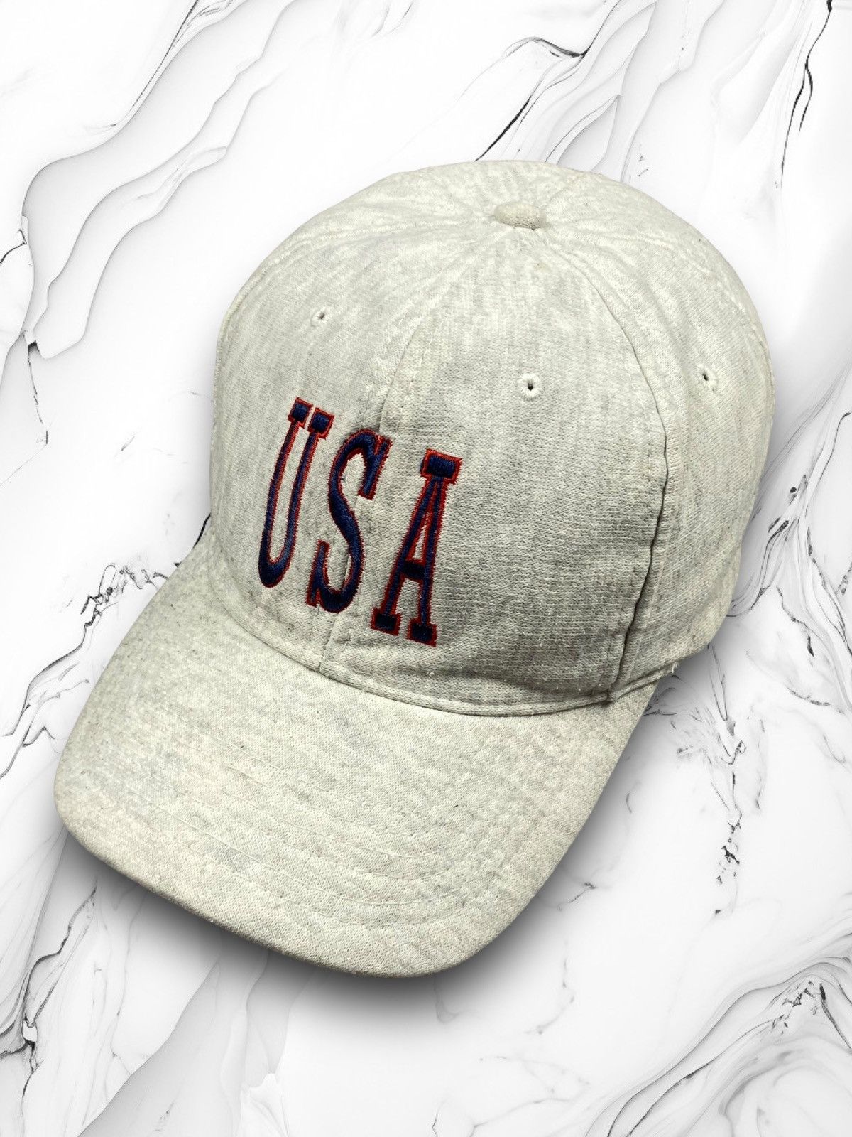Champion × Vintage Rare Vintage Champion USA Cap Hat Size ONE SIZE - 1 Thumbnail