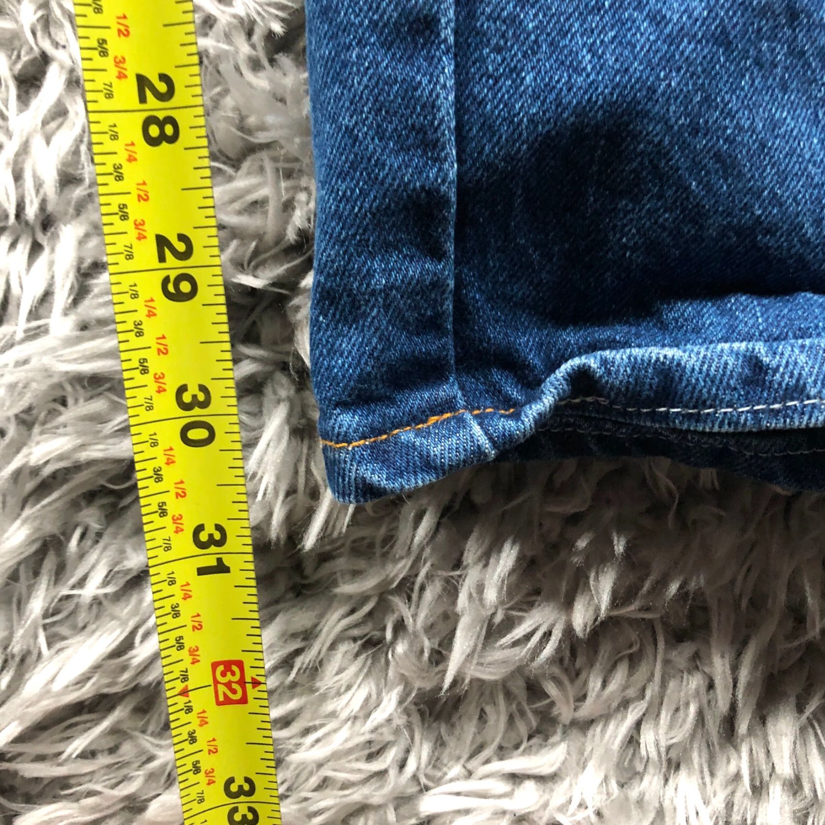 Dickies Dickies Jeans 42x34 Regular Fit Dark Wash Blue Denim Mens Straight Leg Mid Rise Size US 42 / EU 58 - 3 Thumbnail
