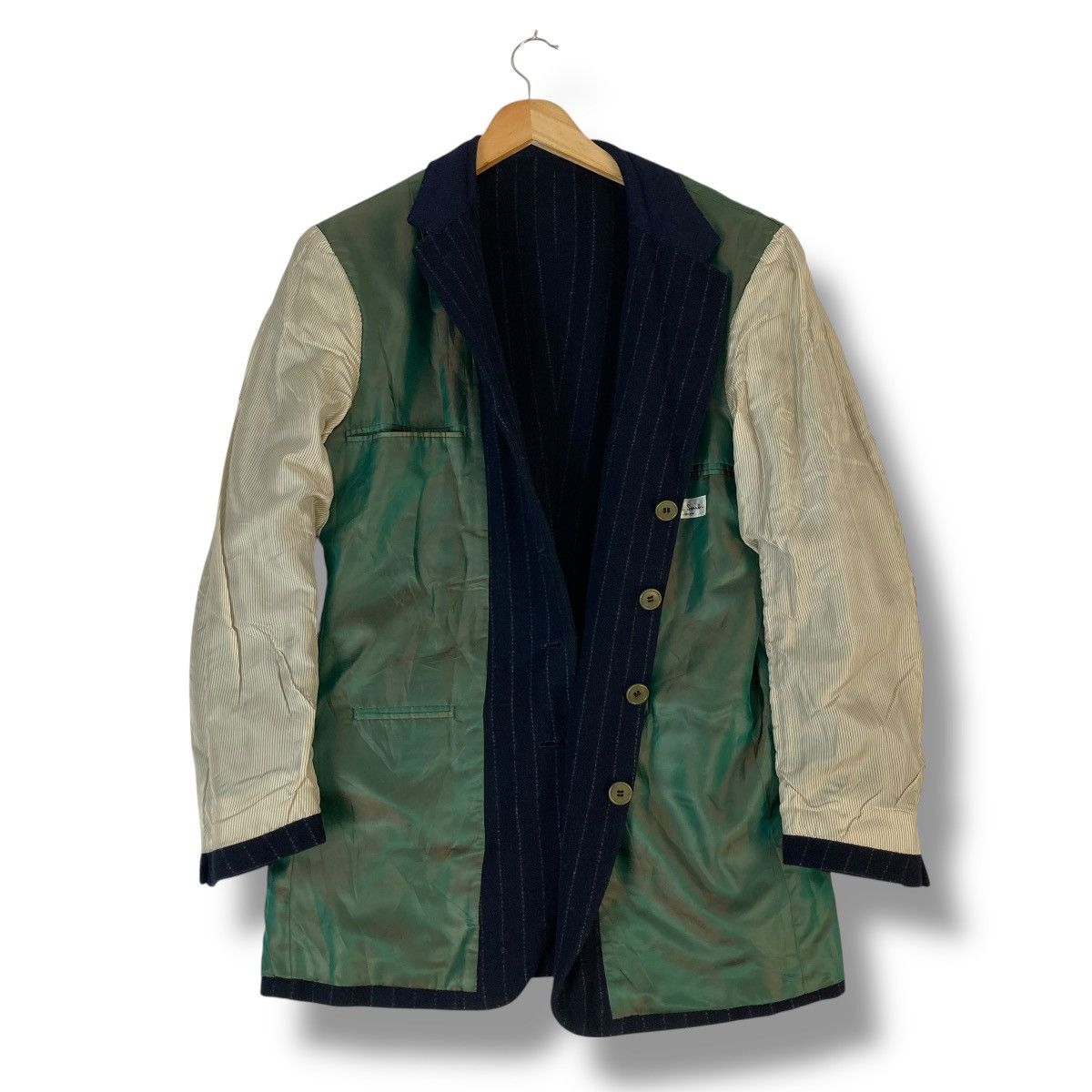 Paul Smith VINTAGE PAUL SMITH LONDON STRIPES WOOL BLAZER JACKET Size US M / EU 48-50 / 2 - 4 Thumbnail