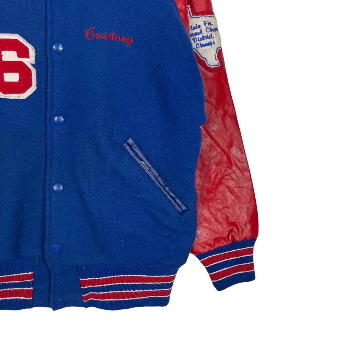 Other Vintage Awards USA Mall District Champion Varsity Jacket Size US M / EU 48-50 / 2 - 4 Thumbnail
