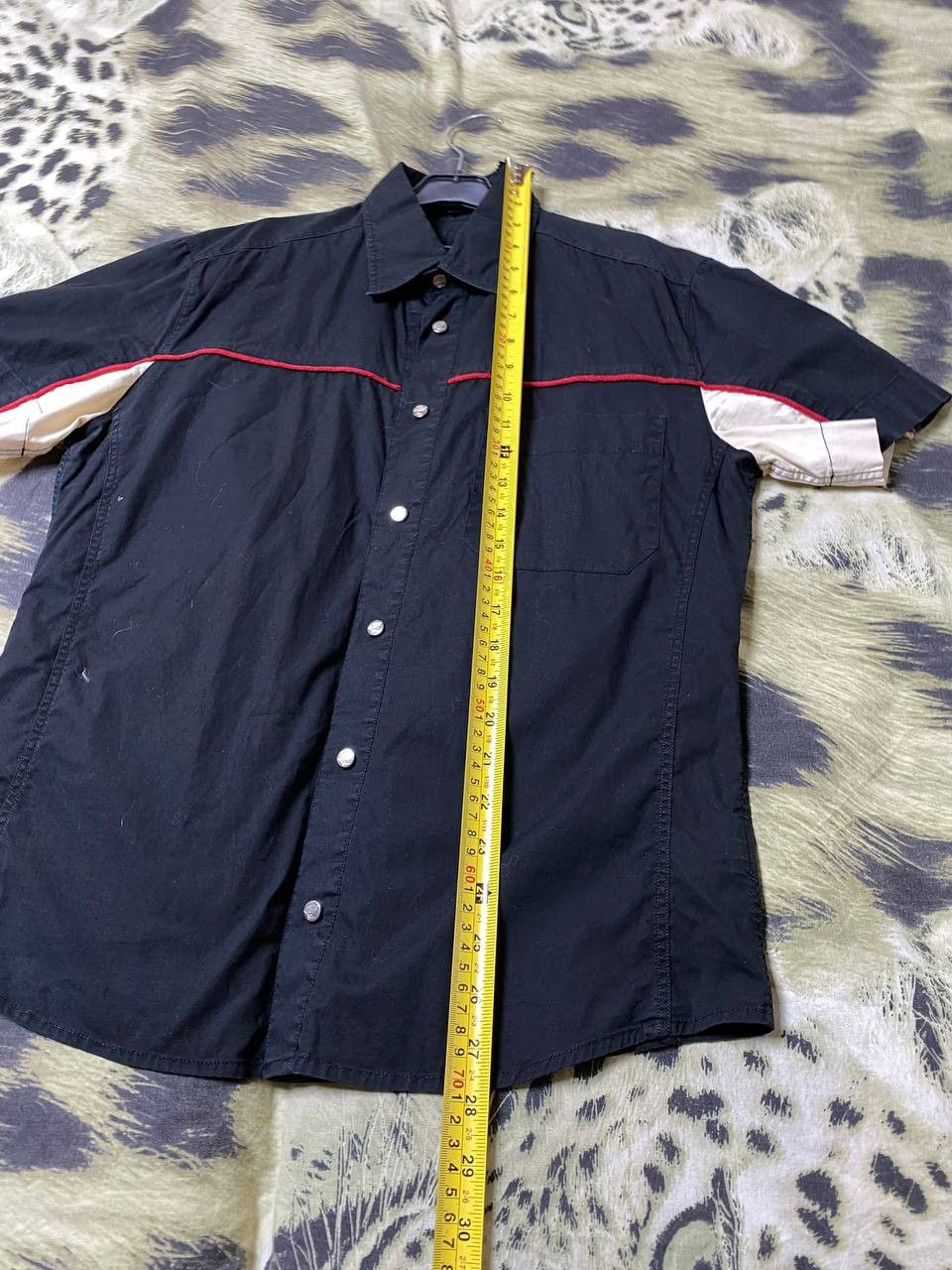 Versace × Vintage Vintage Versace Sport Spellout Button Up Shirt Size US M / EU 48-50 / 2 - 14 Thumbnail