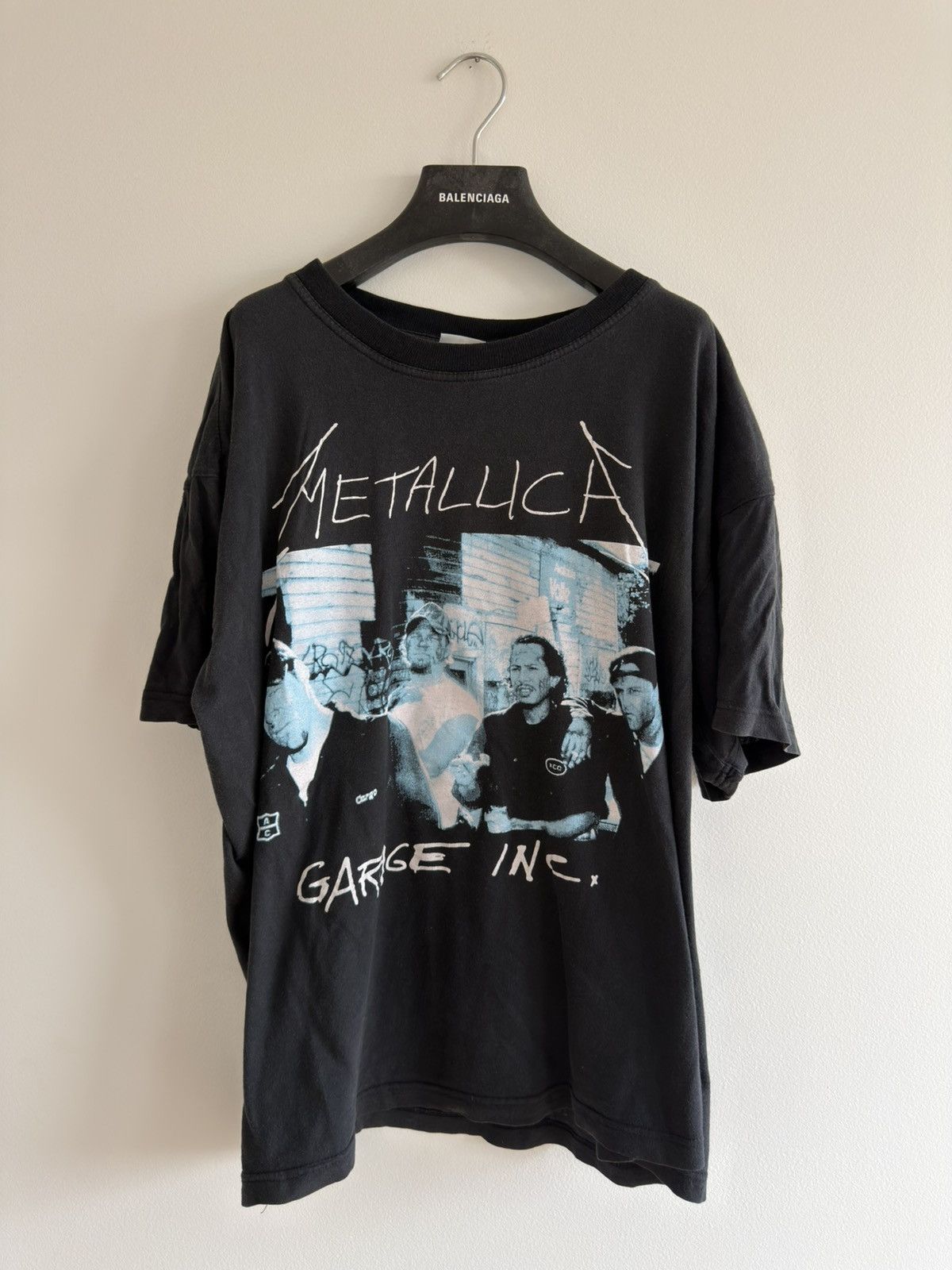 Band Tees Vintage 90s Band tee 1998 Metallica Garage Inc Rock Size US XL / EU 56 / 4 - 1 Thumbnail