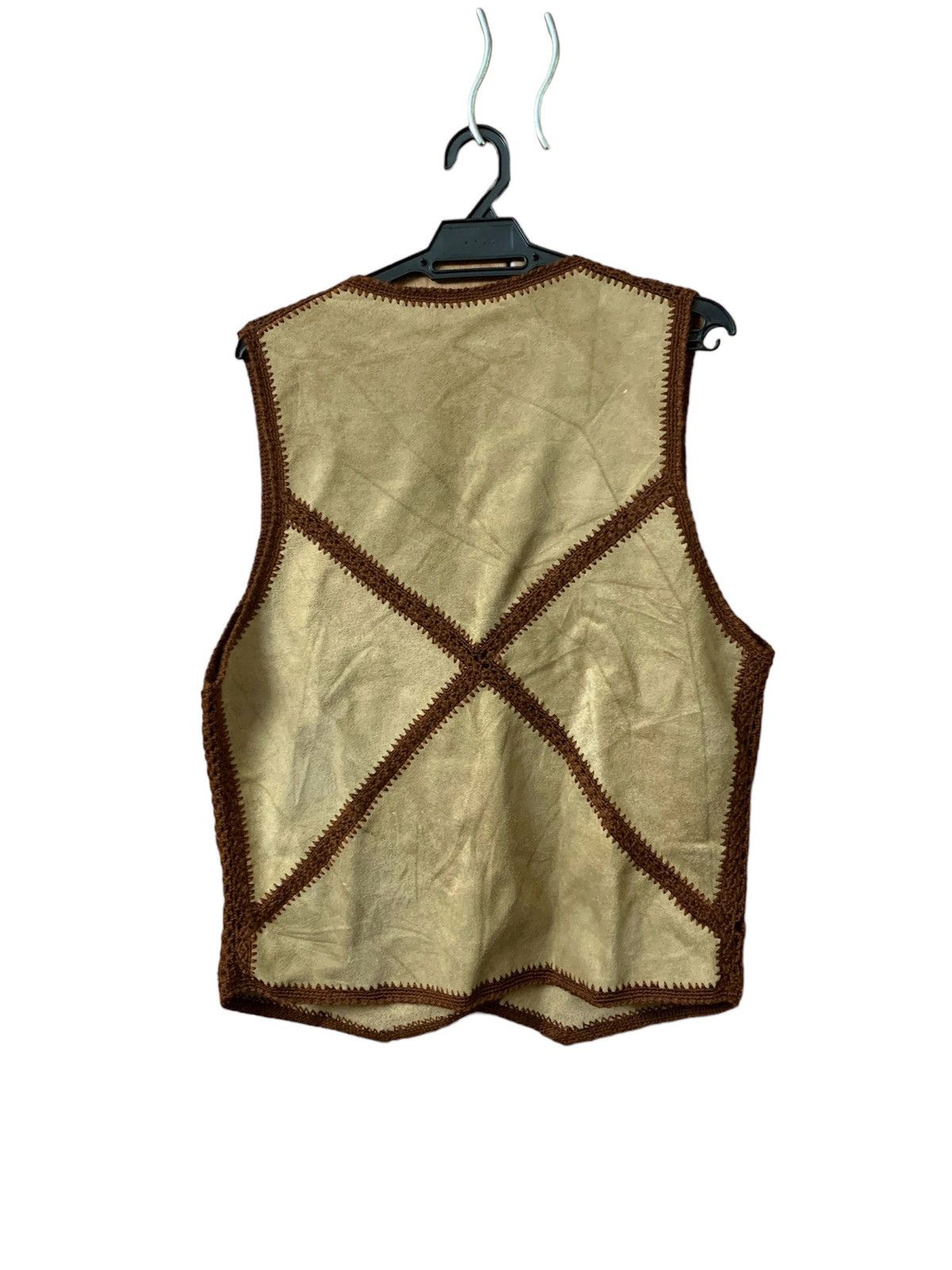 Vintage Vintage leather vest Size US M / EU 48-50 / 2 - 2 Thumbnail