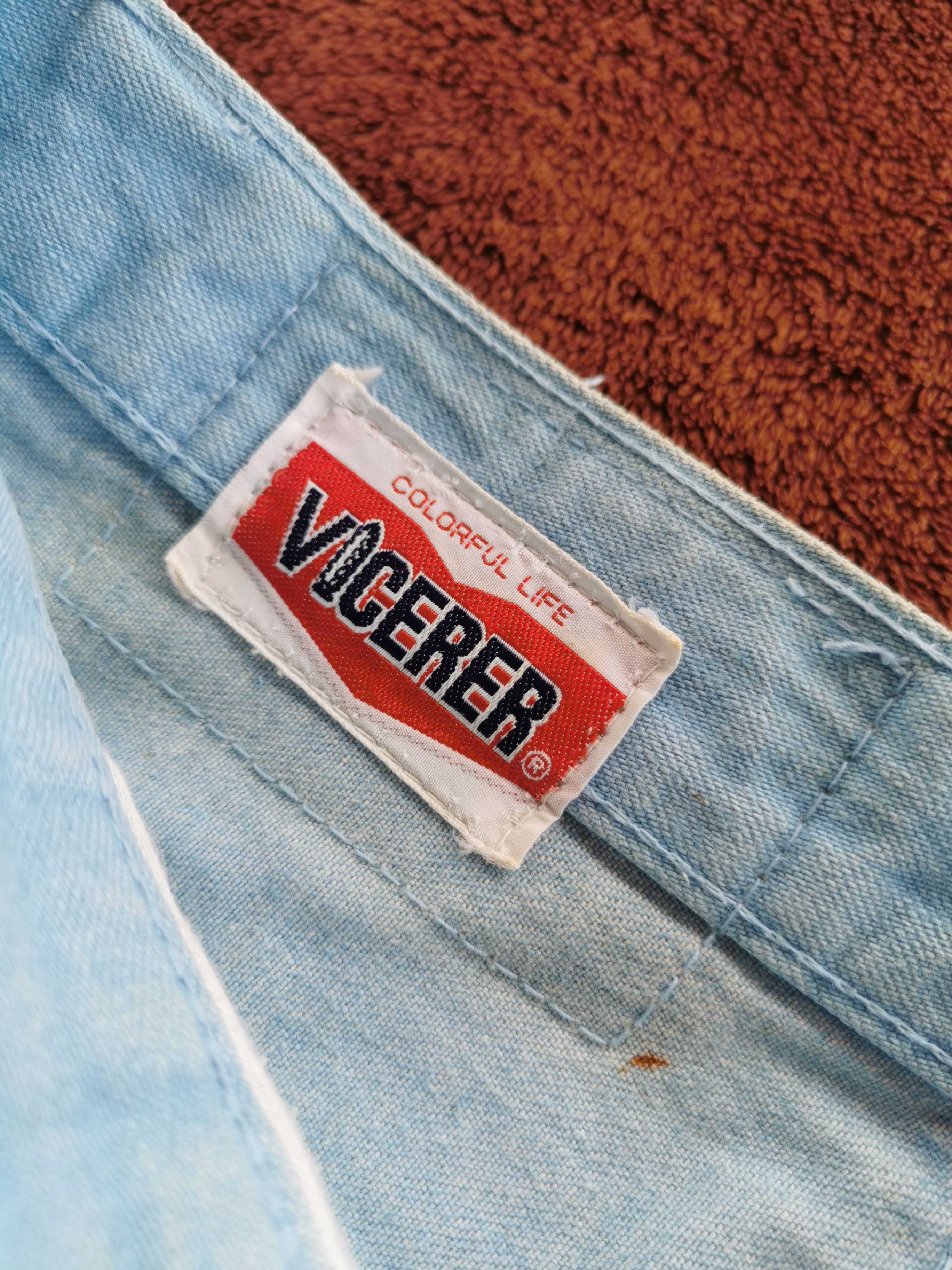 14th Addiction Vintage Vicerer Flare Jeans Size 28 x 42.5 Size US 28 / EU 44 - 9 Thumbnail