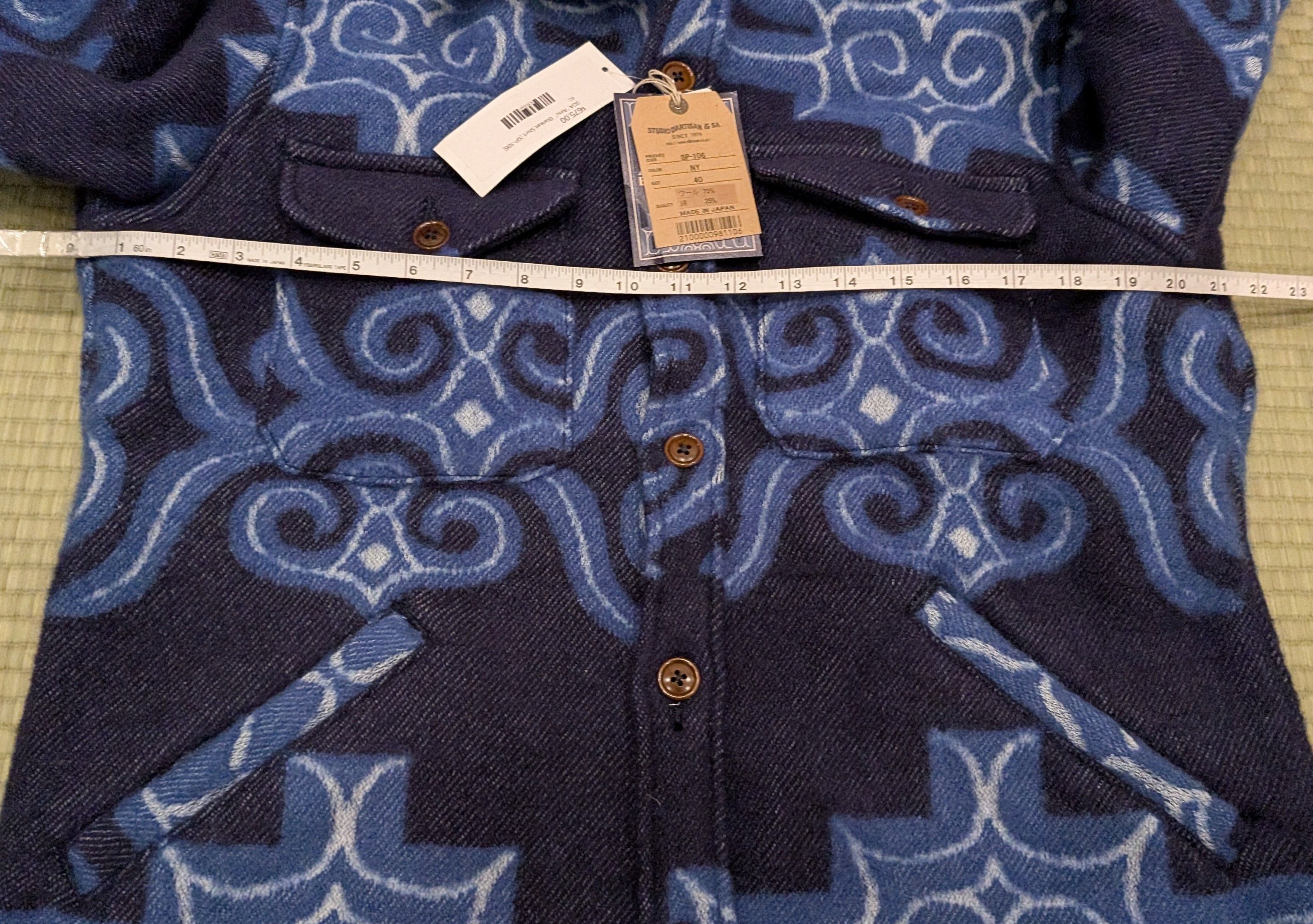 Studio D'Artisan NWT Studio D'artisan 45th Anniversary Ainu Blanket Jacket Size US M / EU 48-50 / 2 - 9 Thumbnail