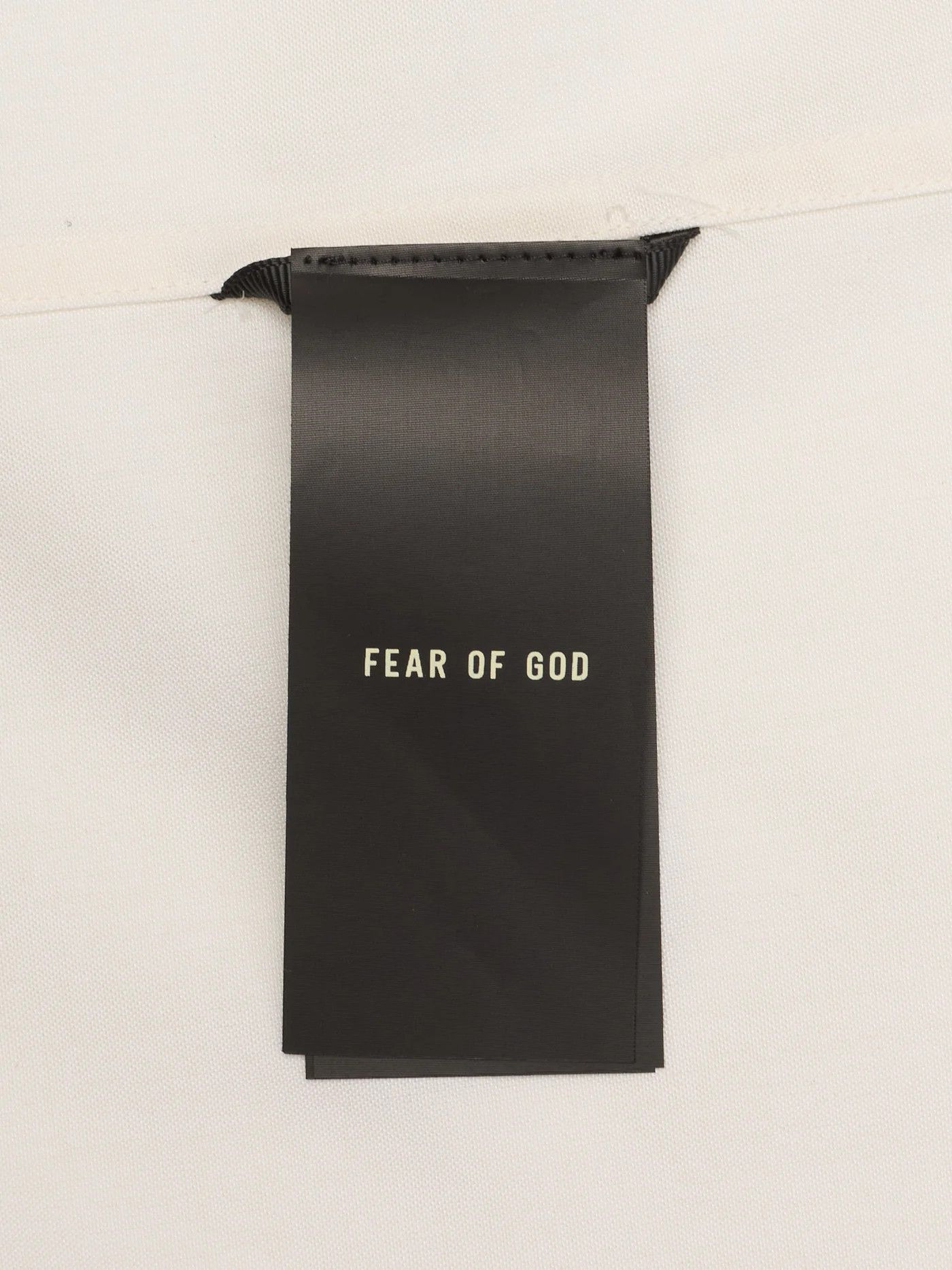 Fear of God FEAR OF GOD Eternal Off-White Cotton Wool-Elastane Shirt Size US L / EU 52-54 / 3 - 7 Thumbnail