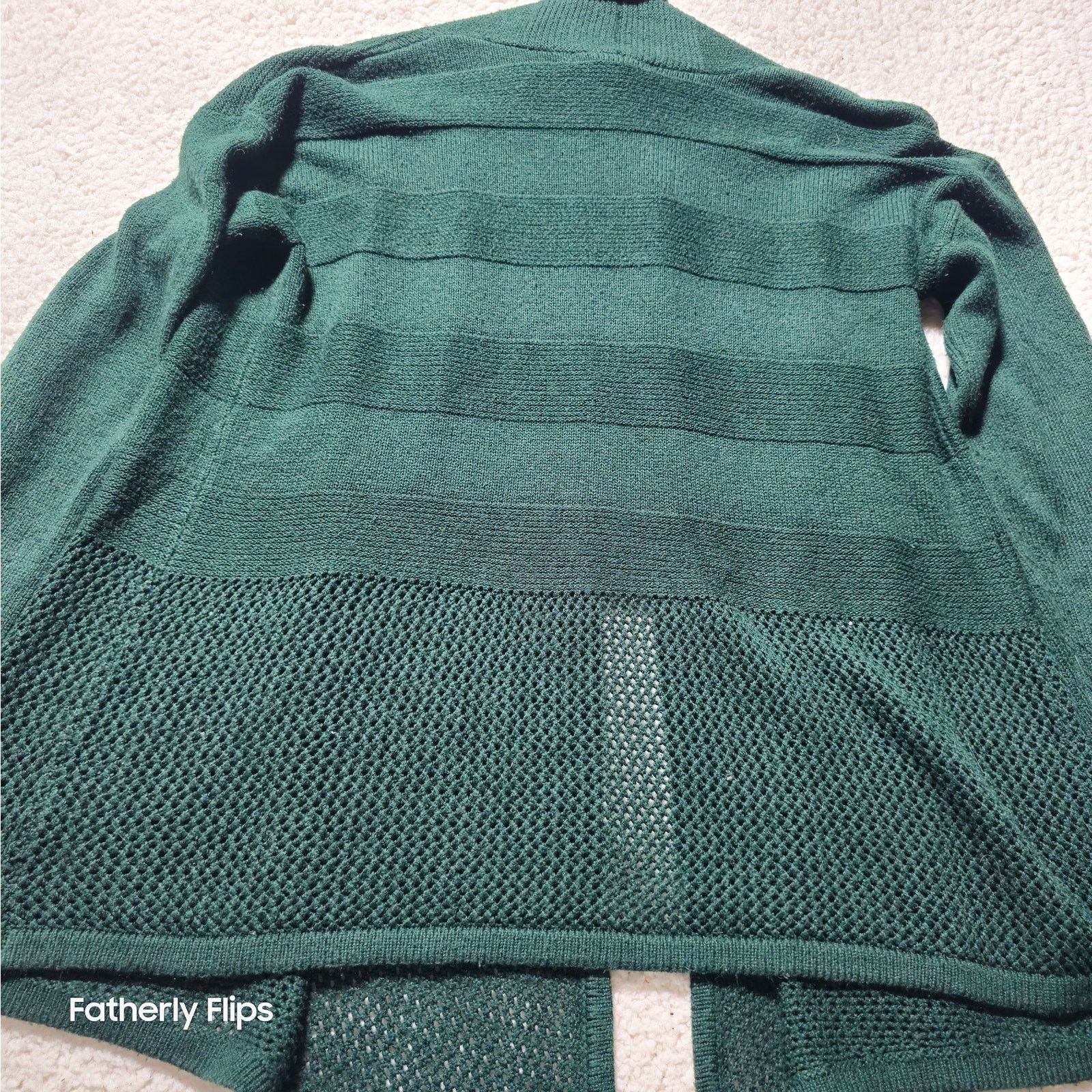 Other Design History Green Open Front Knit Cardigan Women's M Size M / US 6-8 / IT 42-44 - 12 Thumbnail