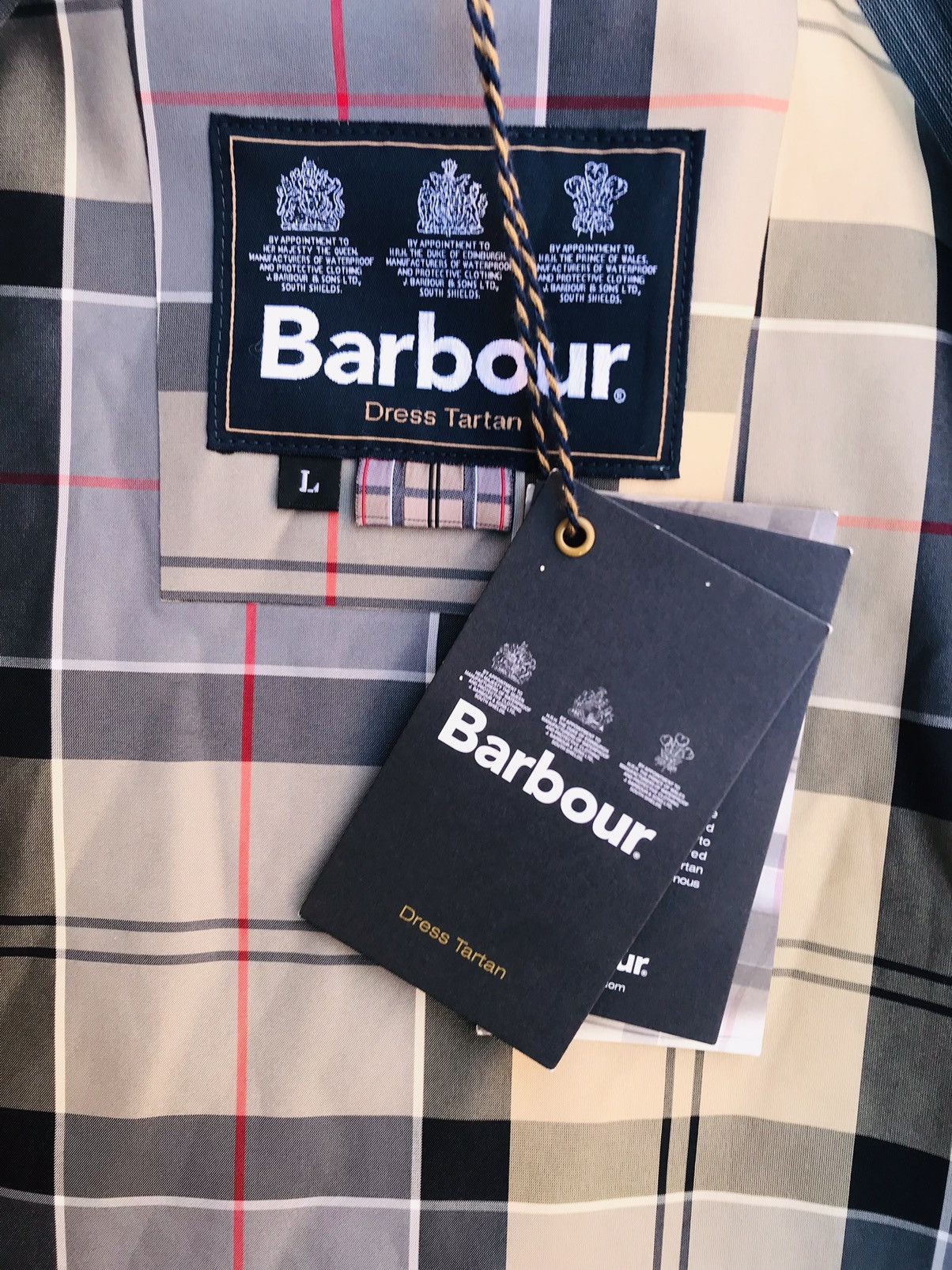 Barbour BARBOUR BENTON JACKET Dress Tartan Trench Coat waterproof Size US L / EU 52-54 / 3 - 17 Thumbnail