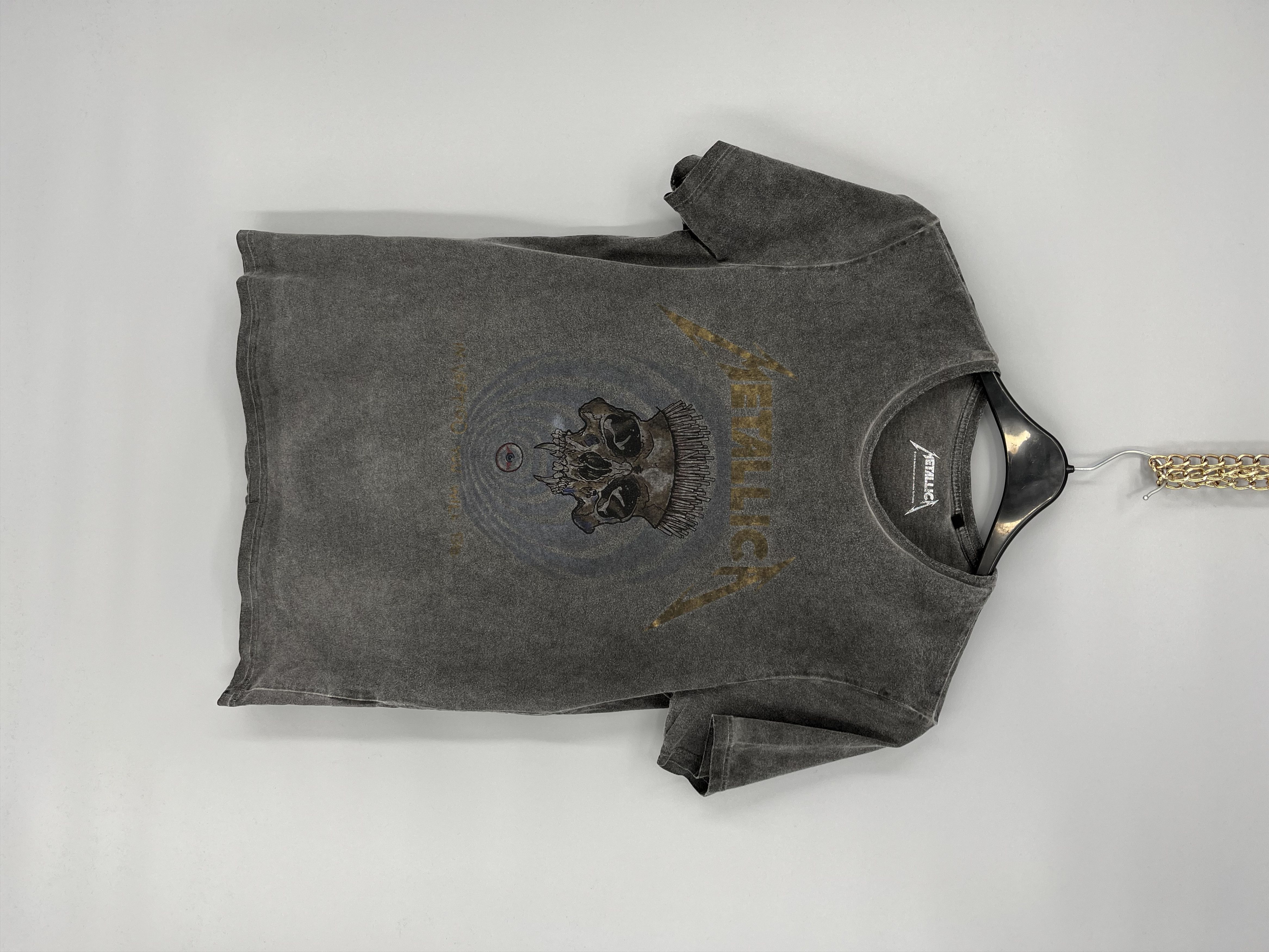 Band Tees × Vintage Metallica Official Merch ‘In Vertigo You Will Be’ Tee Size US S / EU 44-46 / 1 - 1 Thumbnail
