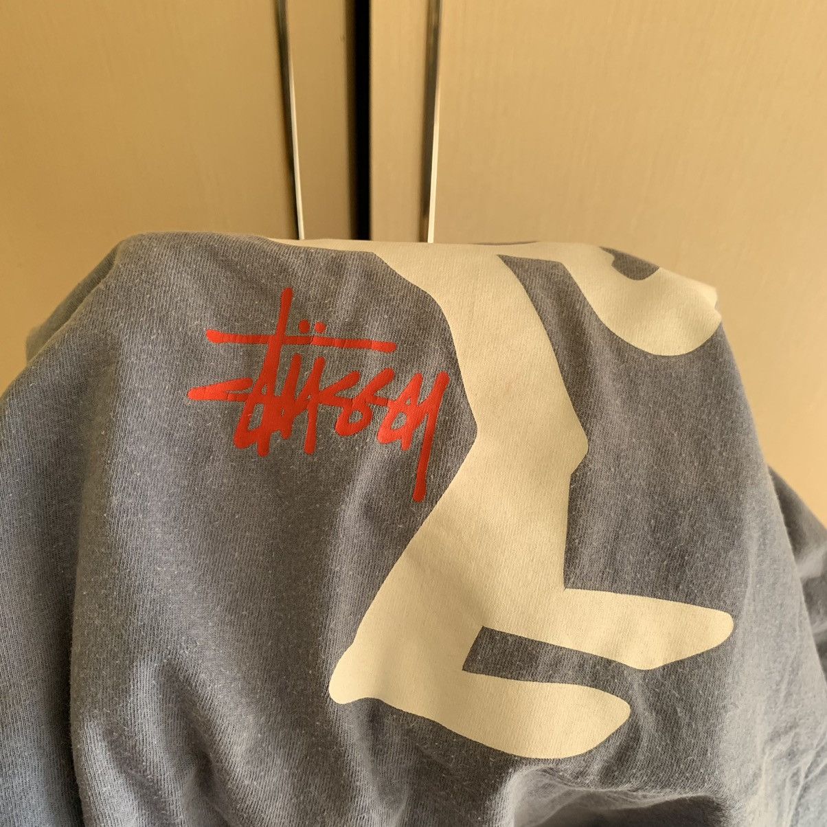 Other Vintage Thrashed Distressed Sun Faded Stussy Stickman Tee Size US L / EU 52-54 / 3 - 11 Thumbnail
