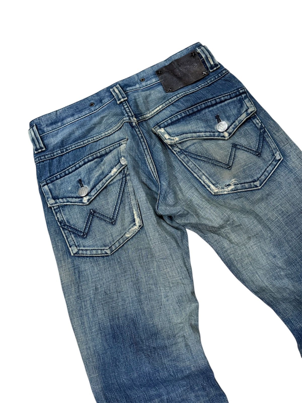 Wrangler VINTAGE WRANGLER FLARE BOOTCUT JEANS Size US 32 / EU 48 - 6 Thumbnail