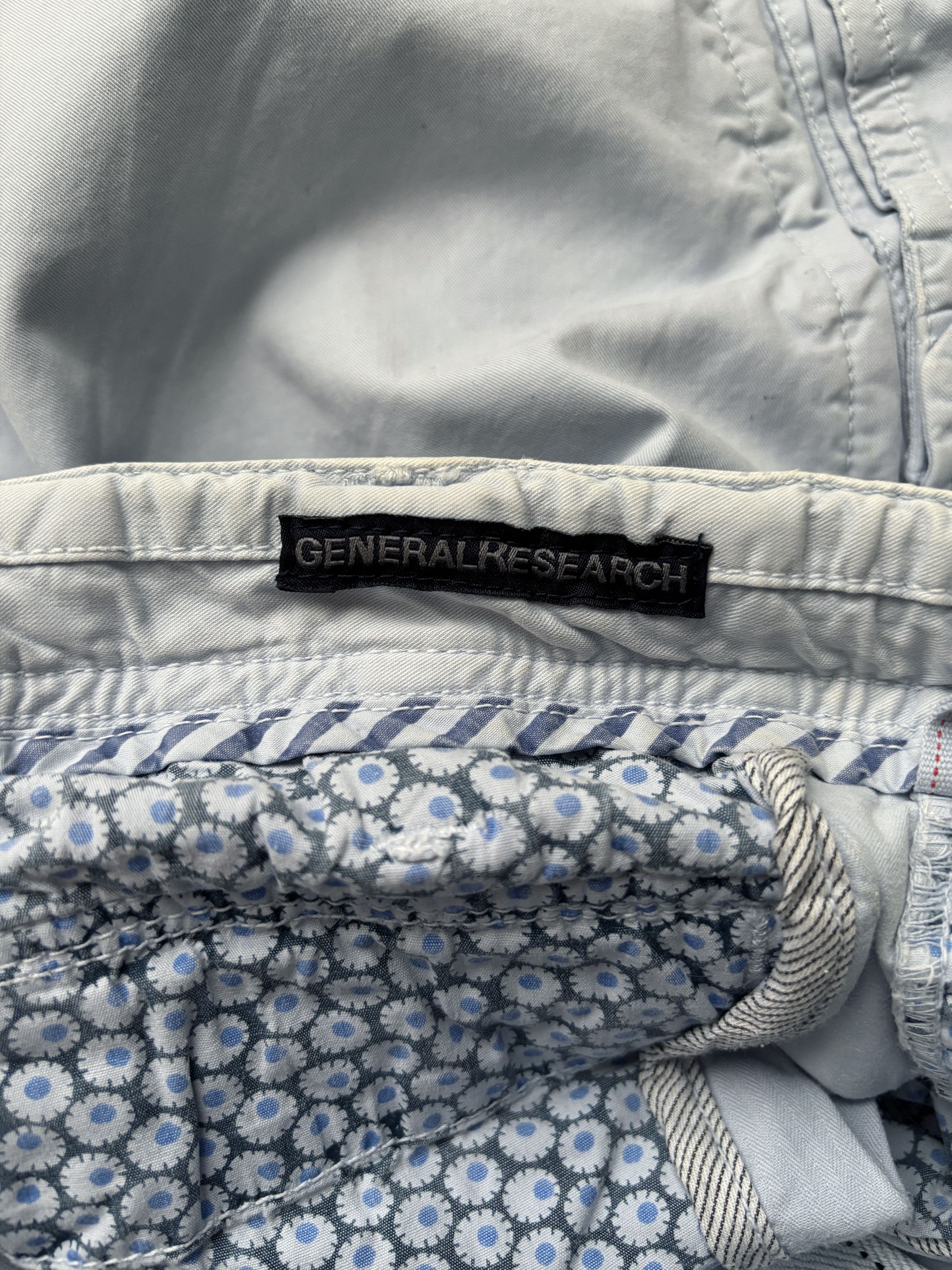 General Research ⚡️QUICK SALE⚡️General Research Pale Blue Cargo Shorts Size US 30 / EU 46 - 6 Thumbnail