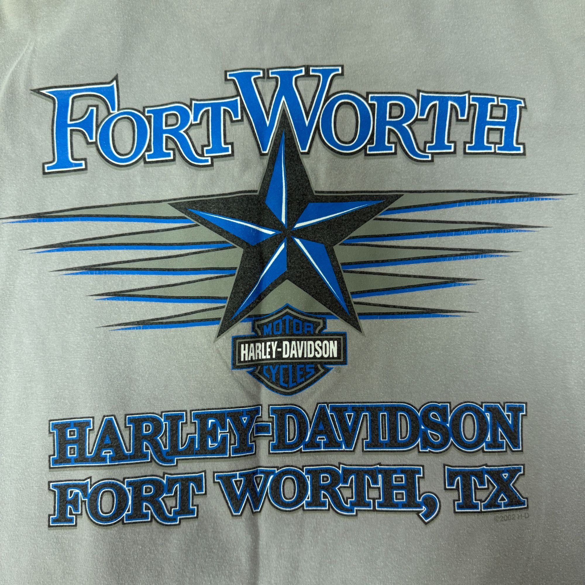 Harley Davidson TIMELESS Fort Worth Texas PINUP GIRL Motorcycle Biker Shirt Size US XXL / EU 58 / 5 - 2 Thumbnail