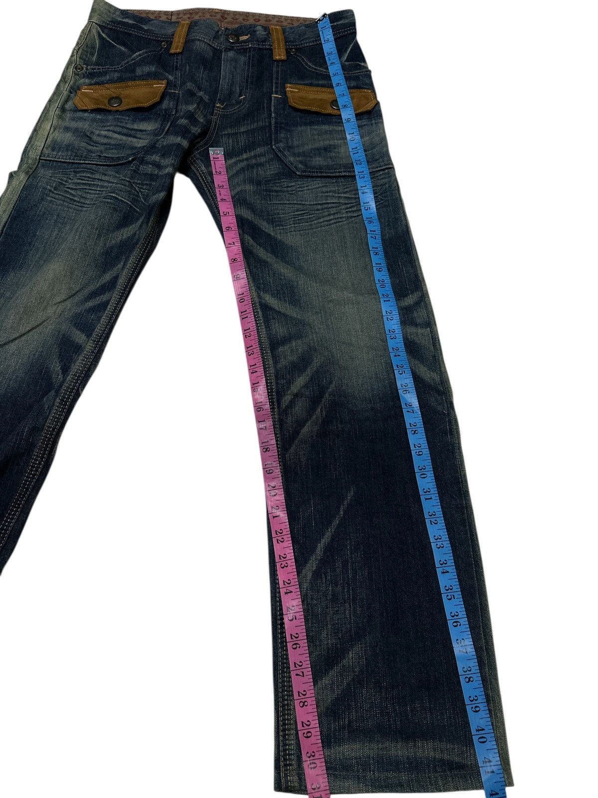 Japanese Brand Vintage Edwin Bushpant Native Style . Size US 34 / EU 50 - 7 Thumbnail
