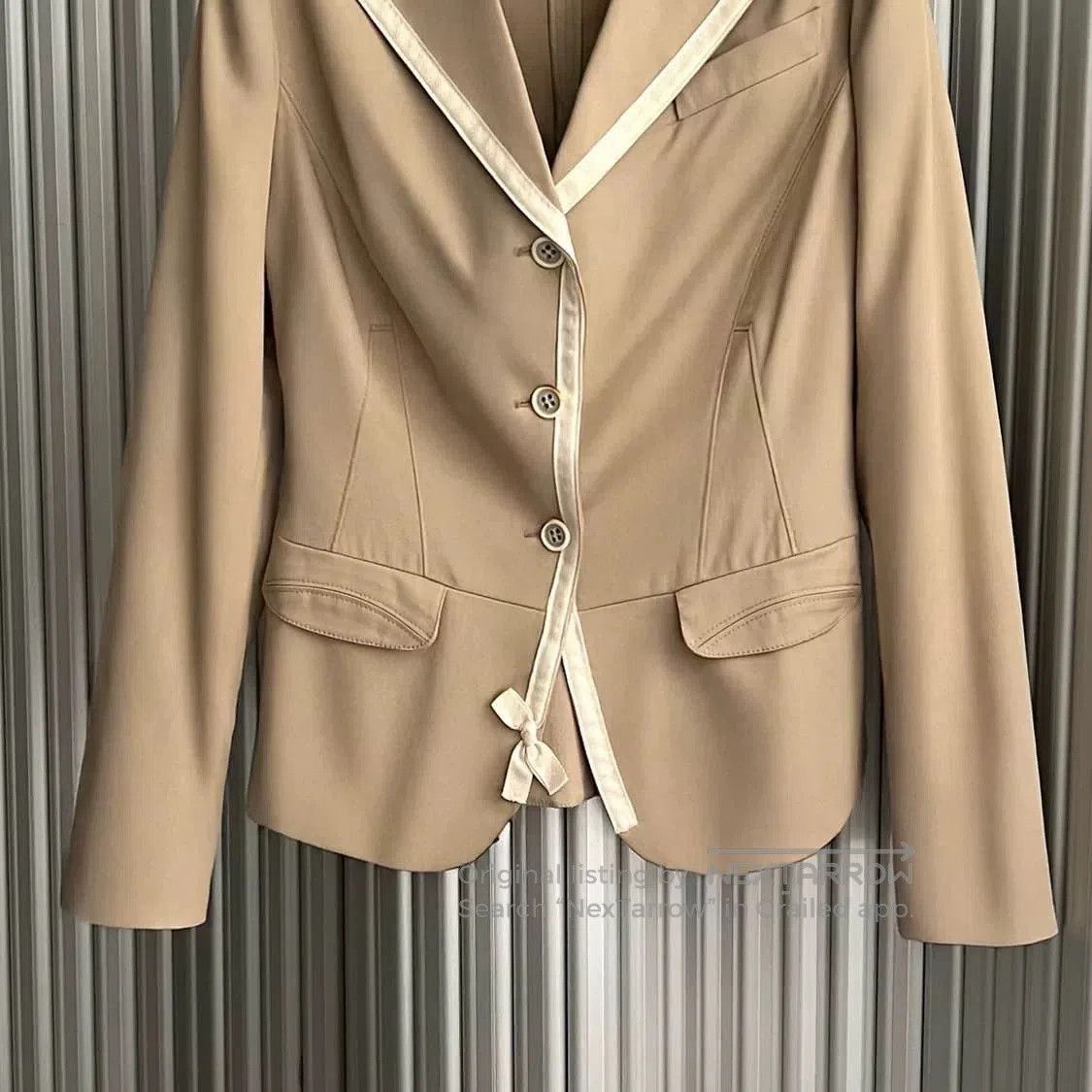 Prada Prada Vintage Women's Jacket. Size M / US 6-8 / IT 42-44 - 3 Thumbnail