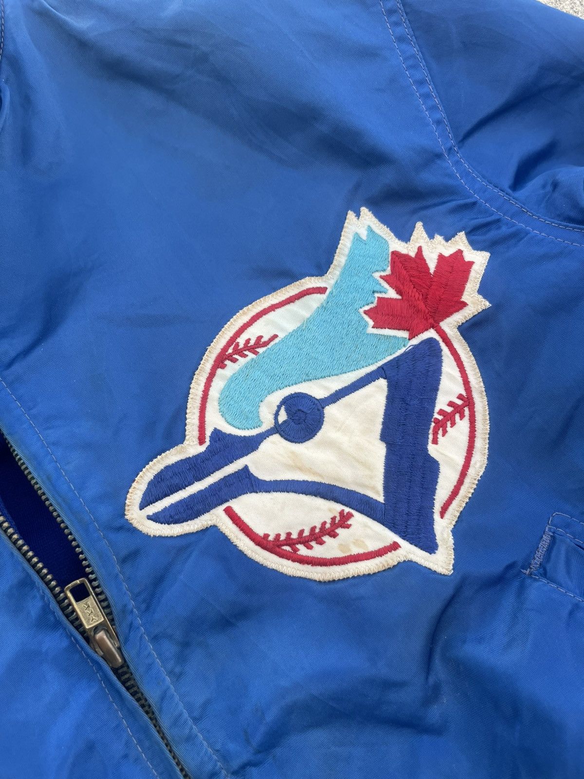 MLB × Vintage RARE Authentic Vintage 60s MLB Toronto Blue Bomber Jacket Size US M / EU 48-50 / 2 - 3 Thumbnail