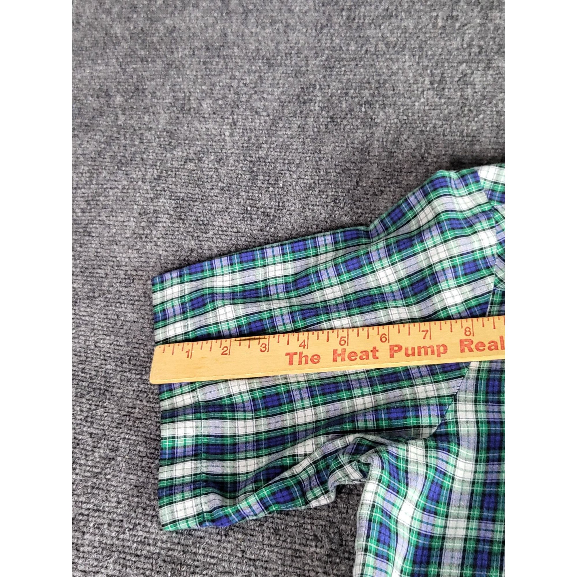 Wrangler Wrangler Pearl Snap Plaid Shirt Men Sz L Tall Long Cowboy We Size US L / EU 52-54 / 3 - 3 Thumbnail