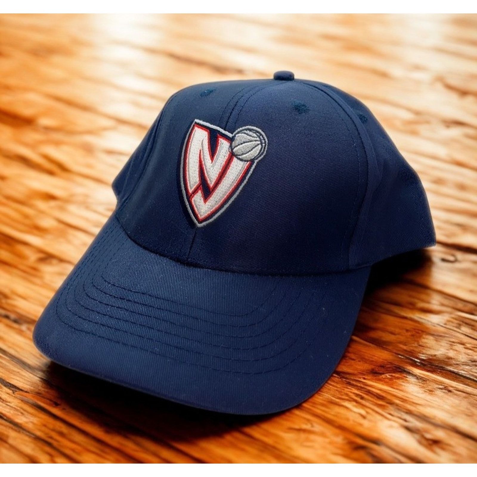 Other New Jersey Nets Blockhead Logo Vintage 90s Snapback Hat NBA Size ONE SIZE - 4 Thumbnail