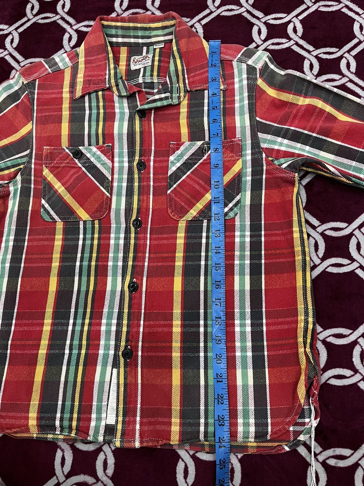 Vintage Rouston Union Made Plaid Flannel Size US M / EU 48-50 / 2 - 19 Thumbnail