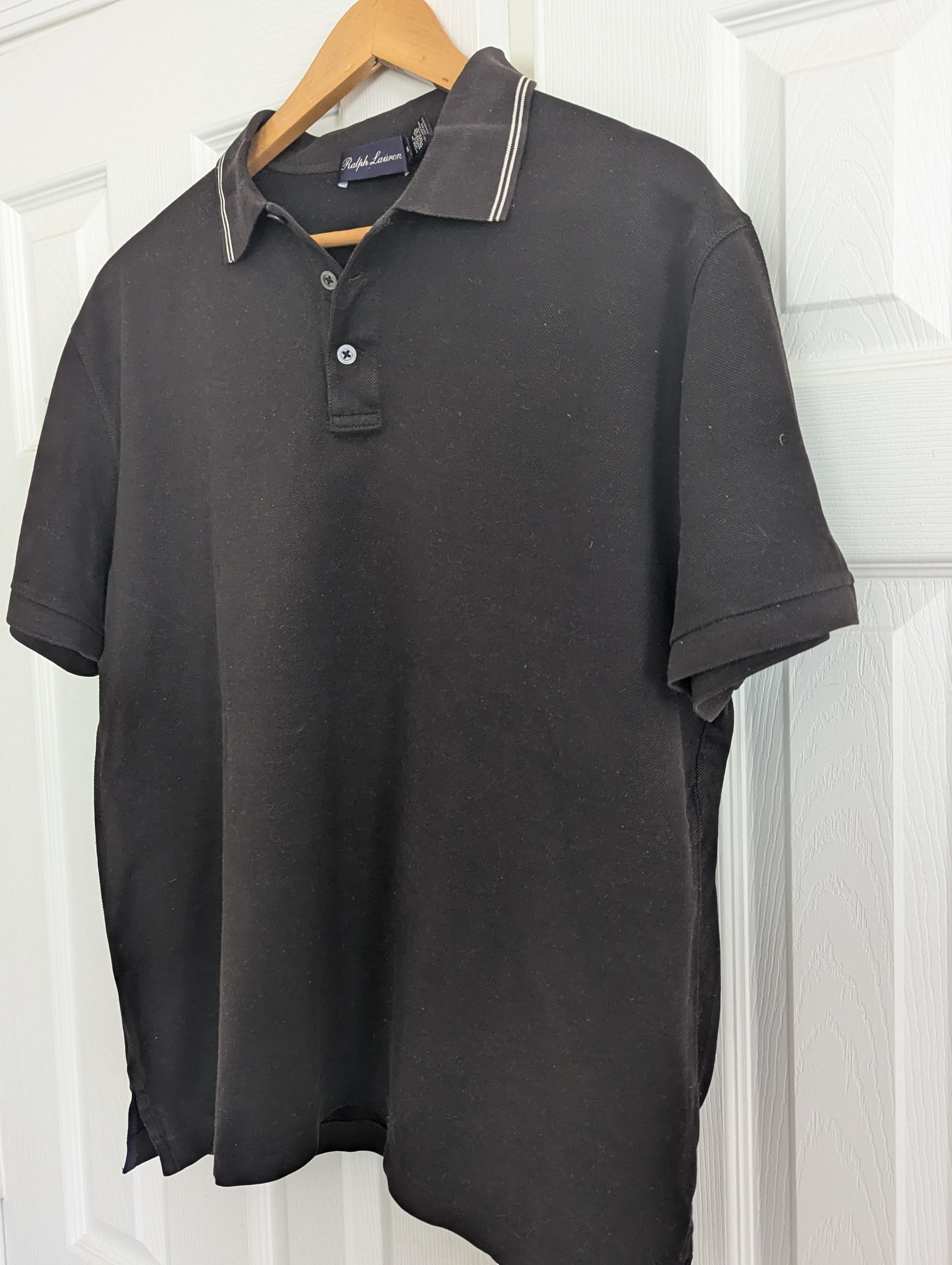 Ralph Lauren Purple Label Vintage Ralph Lauren Purple Label Cotton Shirt Size US XL / EU 56 / 4 - 1 Thumbnail