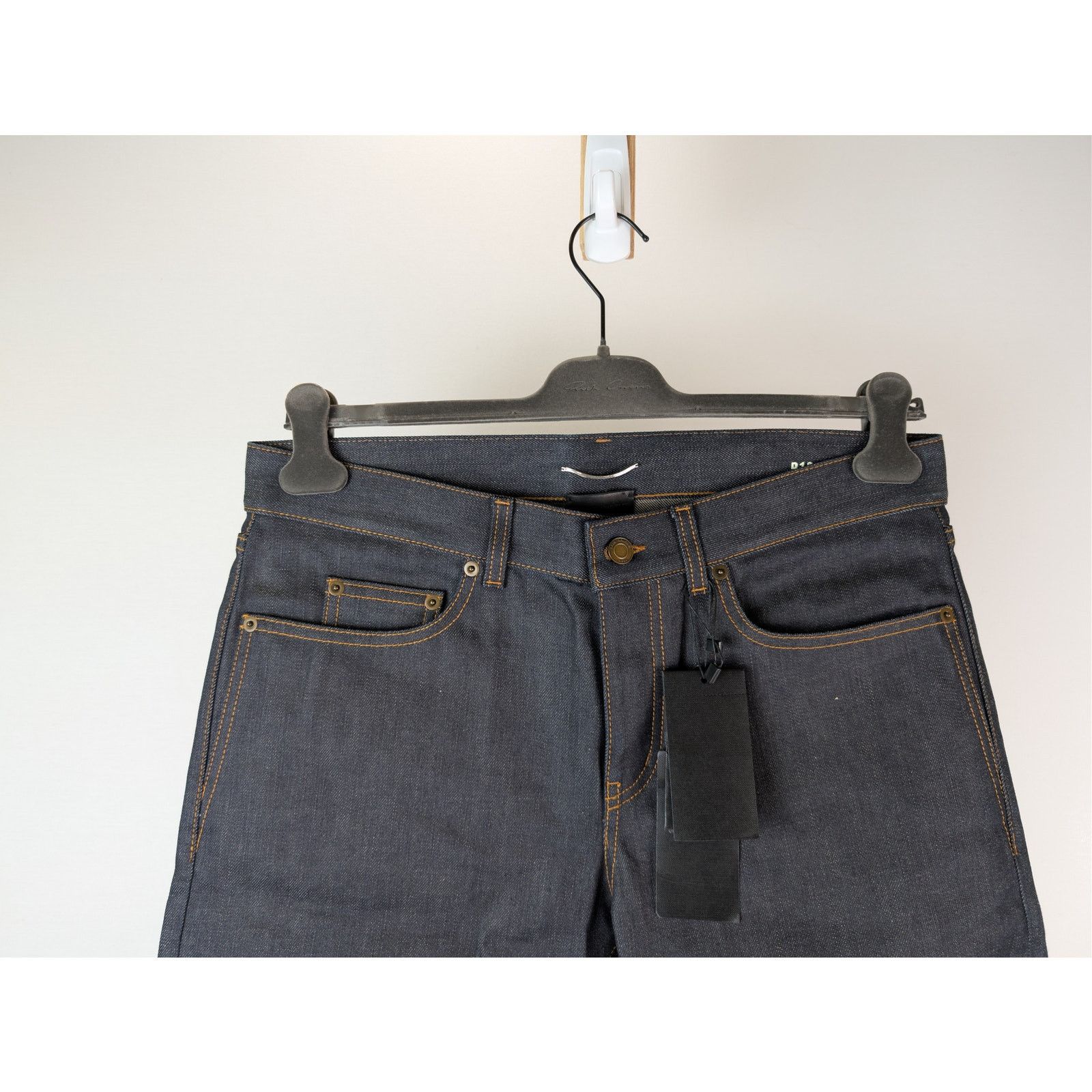 Saint Laurent Paris o1rshd1 Slim Fit Jean Denim in Indigo Raw Size US 32 / EU 48 - 3 Thumbnail