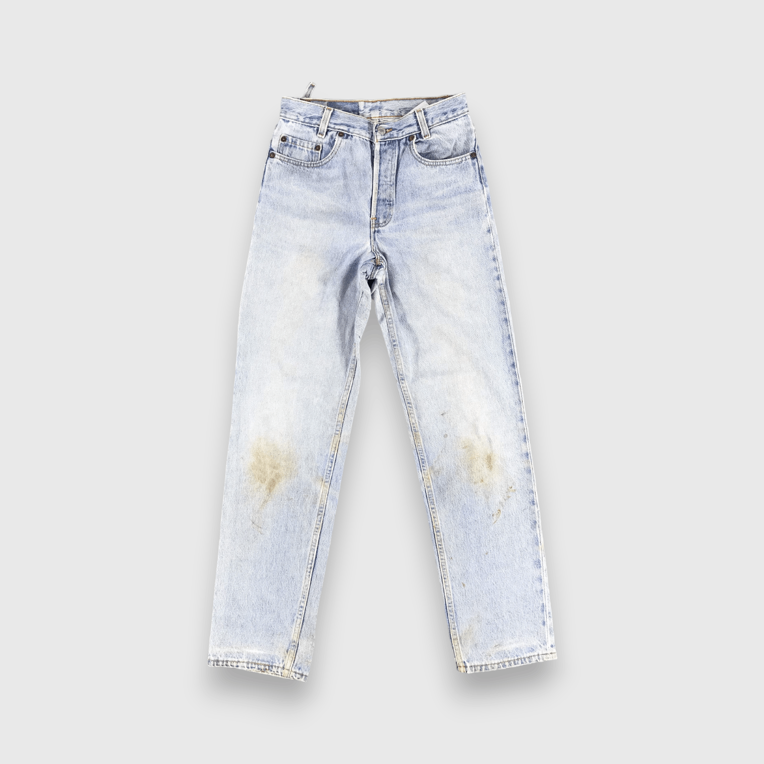 Levi's Vintage 90s Light Wash Levis 501 Jeans-J1478 Size US 28 / EU 44 - 1 Thumbnail