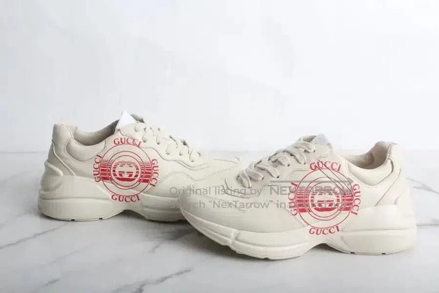 Gucci Gucci Rhyton Logo Sneakers. Size US 6 / IT 36 - 3 Thumbnail