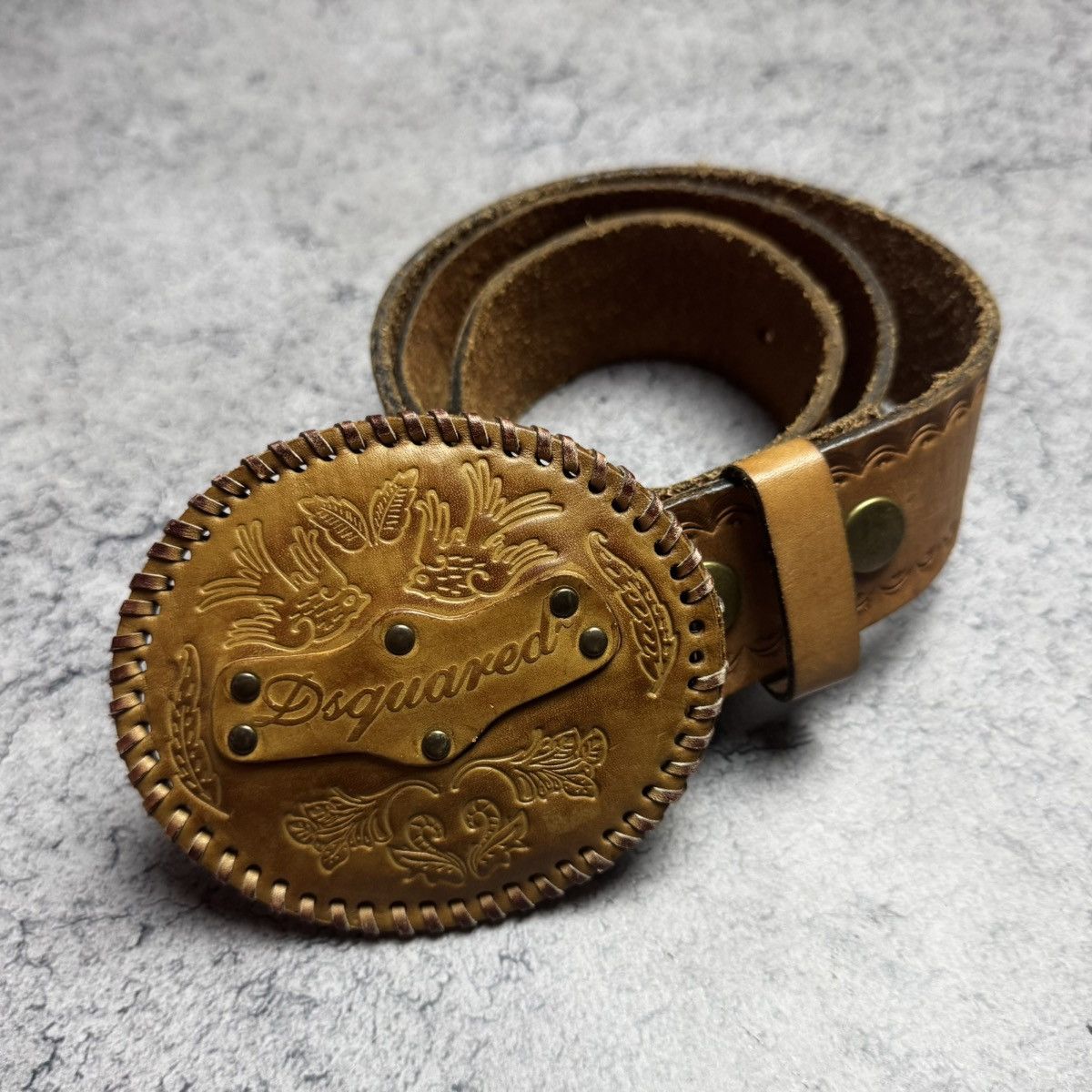 Dsquared2 × Vintage Rare lord^2 dsquared belt | Grailed