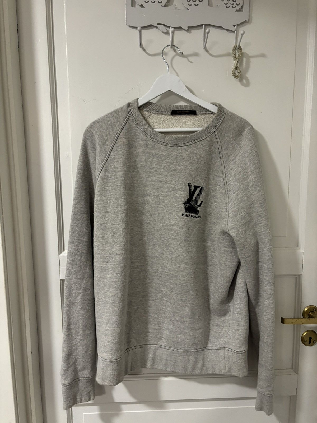 Louis Vuitton Lv x Kim Jones crewneck Size US XL / EU 56 / 4 - 6 Thumbnail
