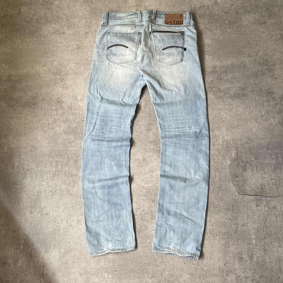 G-Star Vintage G-Star Raw Pocket ZIP Flared Pants Drip Straight Size US 34 / EU 50 - 1 Thumbnail