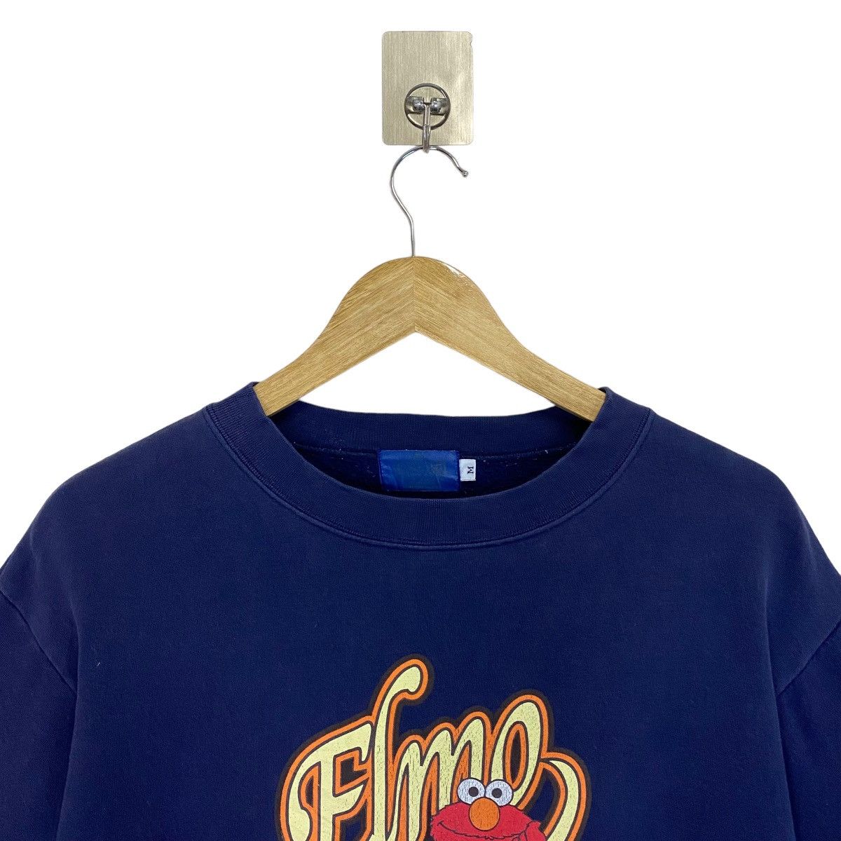 Disney Elmo Sesame Street Big Logo Cropped Sweatshirt Size US S / EU 44-46 / 1 - 4 Thumbnail