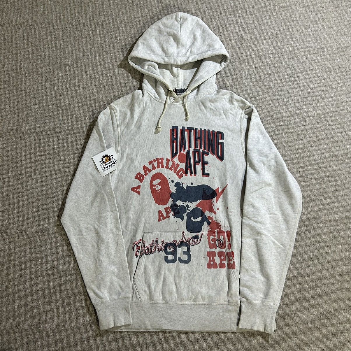 Bape Bape Pullover All Logo Hoodie Size US L / EU 52-54 / 3 - 1 Thumbnail