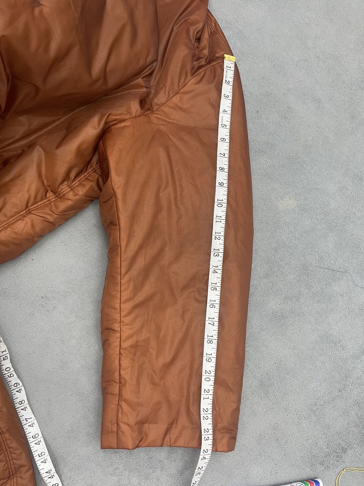 Issey Miyake RARE‼️🔥FW94 ISSEY MIYAKE BURNT ORANGE NYLON PUFFER COAT Size US M / EU 48-50 / 2 - 17 Thumbnail