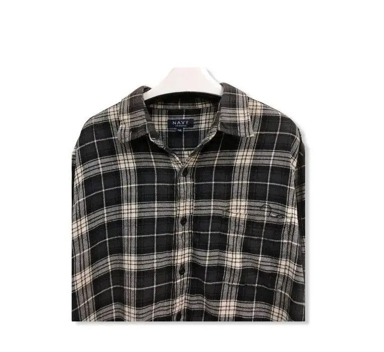 Vintage Vintage Navy Plaid Tartan Flannel Shirt 👕 Size US M / EU 48-50 / 2 - 2 Thumbnail