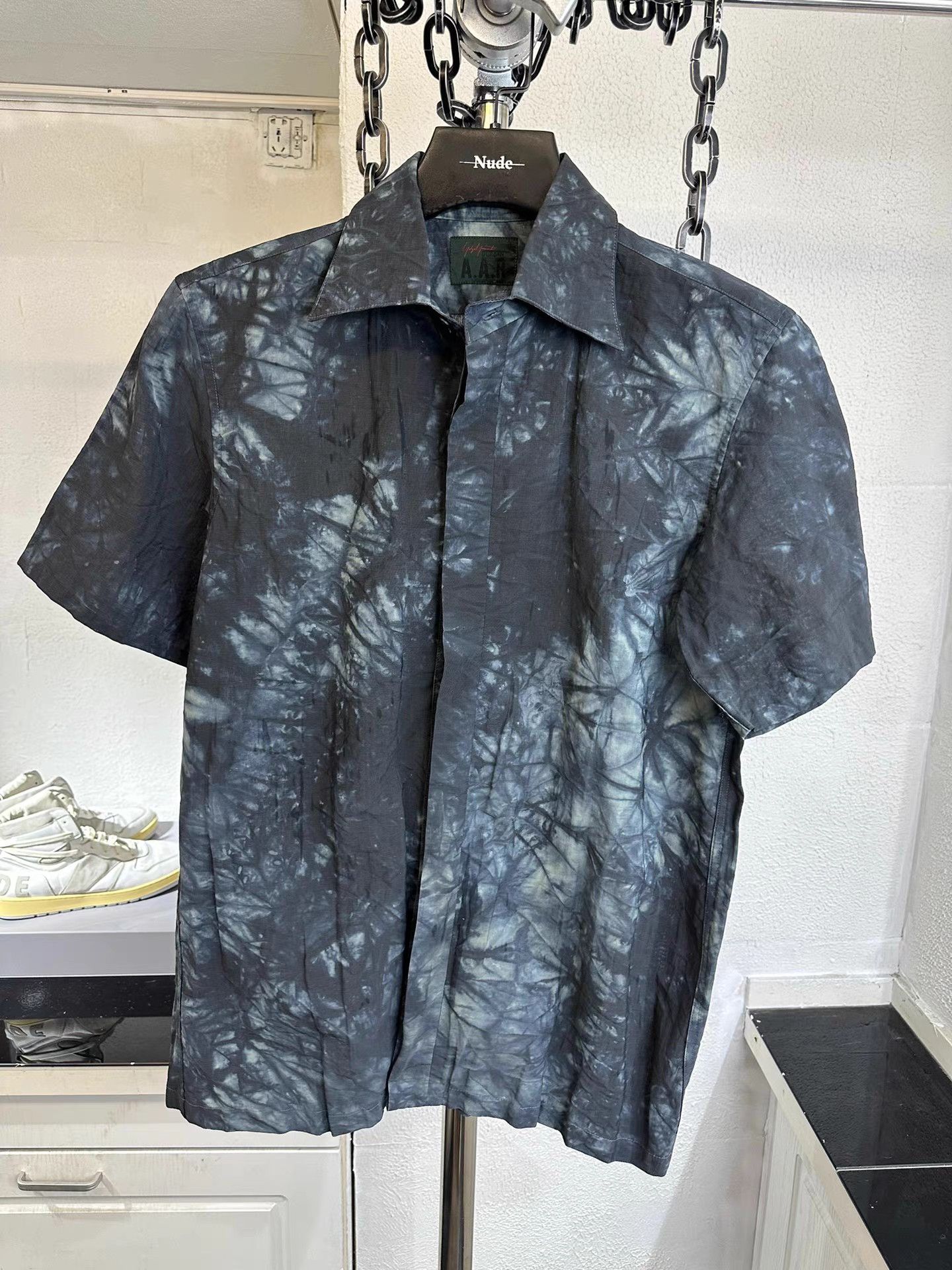 Yohji Yamamoto yohji yamamoto AAR Pleated Tie-Dye Shirt K20 Size US M / EU 48-50 / 2 - 1 Thumbnail