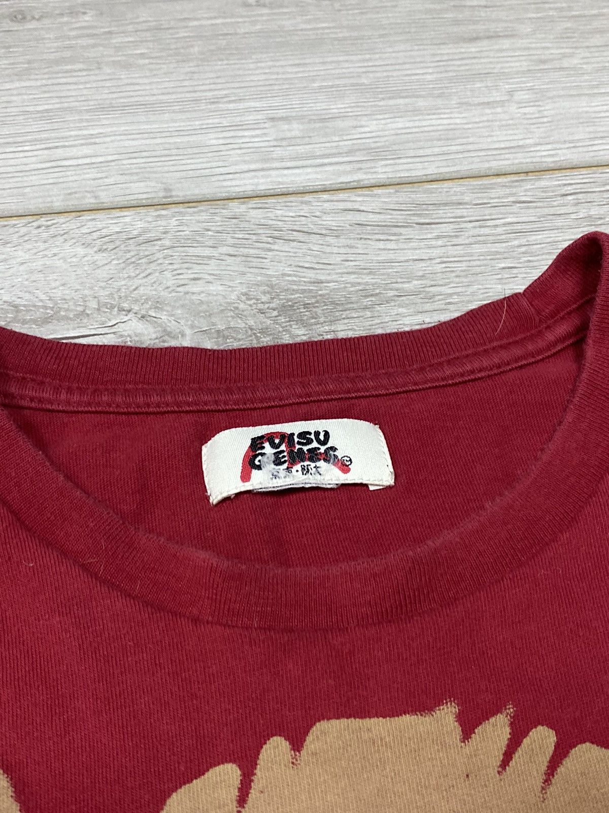 Evisu Evisu Hannya mask genes devil big logo t-shirt Size US XL / EU 56 / 4 - 4 Thumbnail