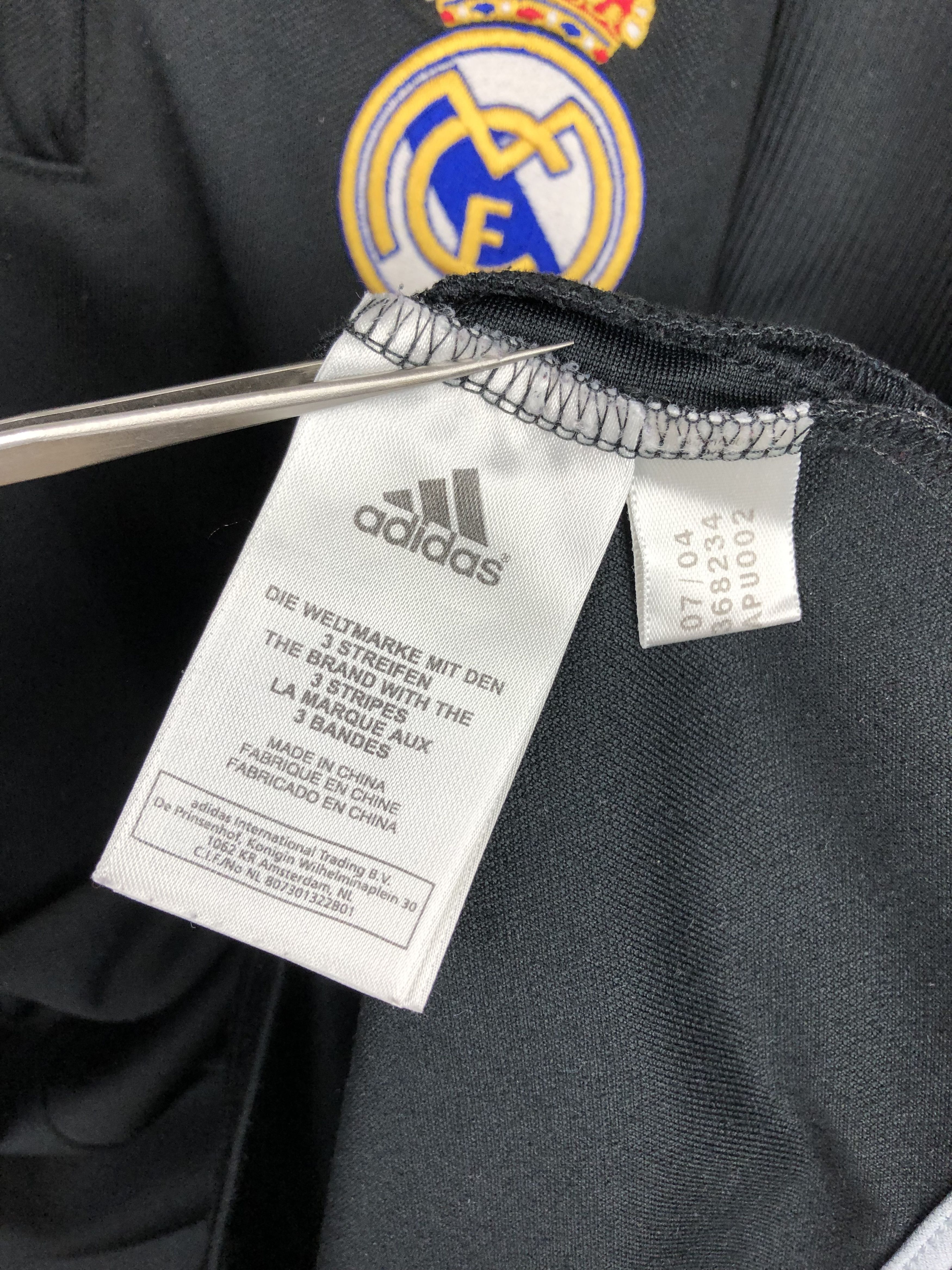 Adidas Vintage Real Madrid Football Train Jacket Sweatshirt Soccer Size US L / EU 52-54 / 3 - 7 Thumbnail
