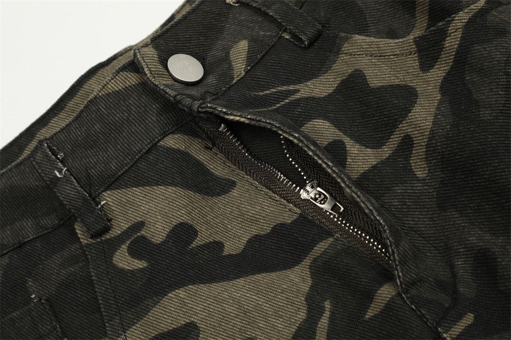 Japanese Brand × Jean Retro camouflage casual stitching machete workwear trousers Size US 32 / EU 48 - 4 Thumbnail