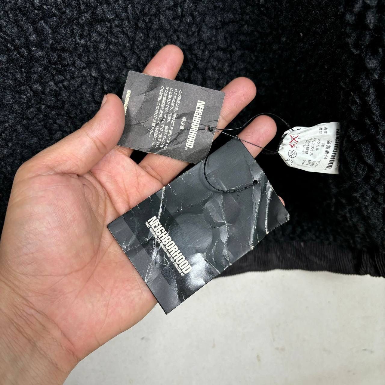 Neighborhood NWT Neighborhood Tokyo Corduroy Sherpa Jacket Black Size 2 Size US M / EU 48-50 / 2 - 11 Thumbnail