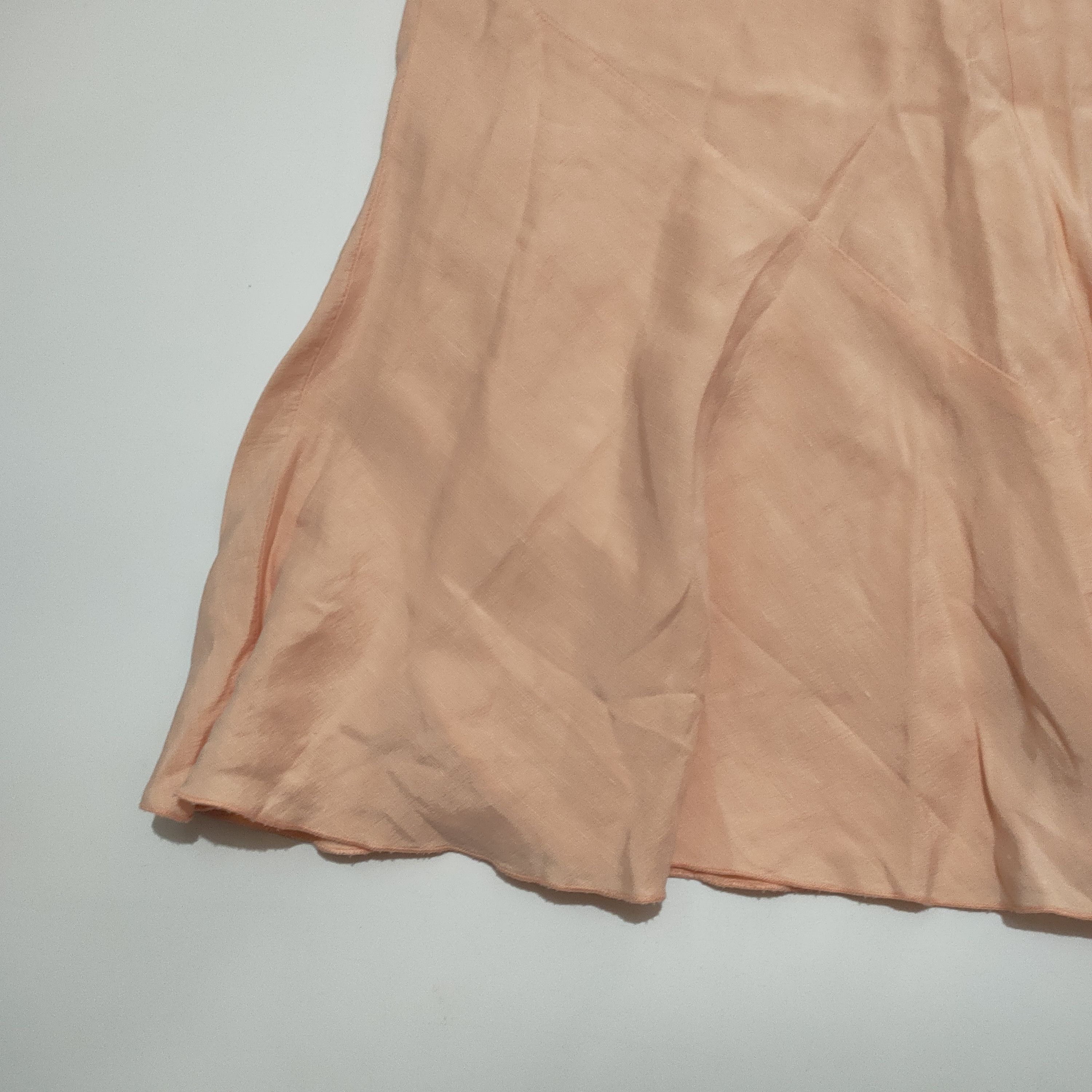 Dries Van Noten Dries Van Noten Peach Flared Skirt Size 32" / US 10 / IT 46 - 10 Thumbnail