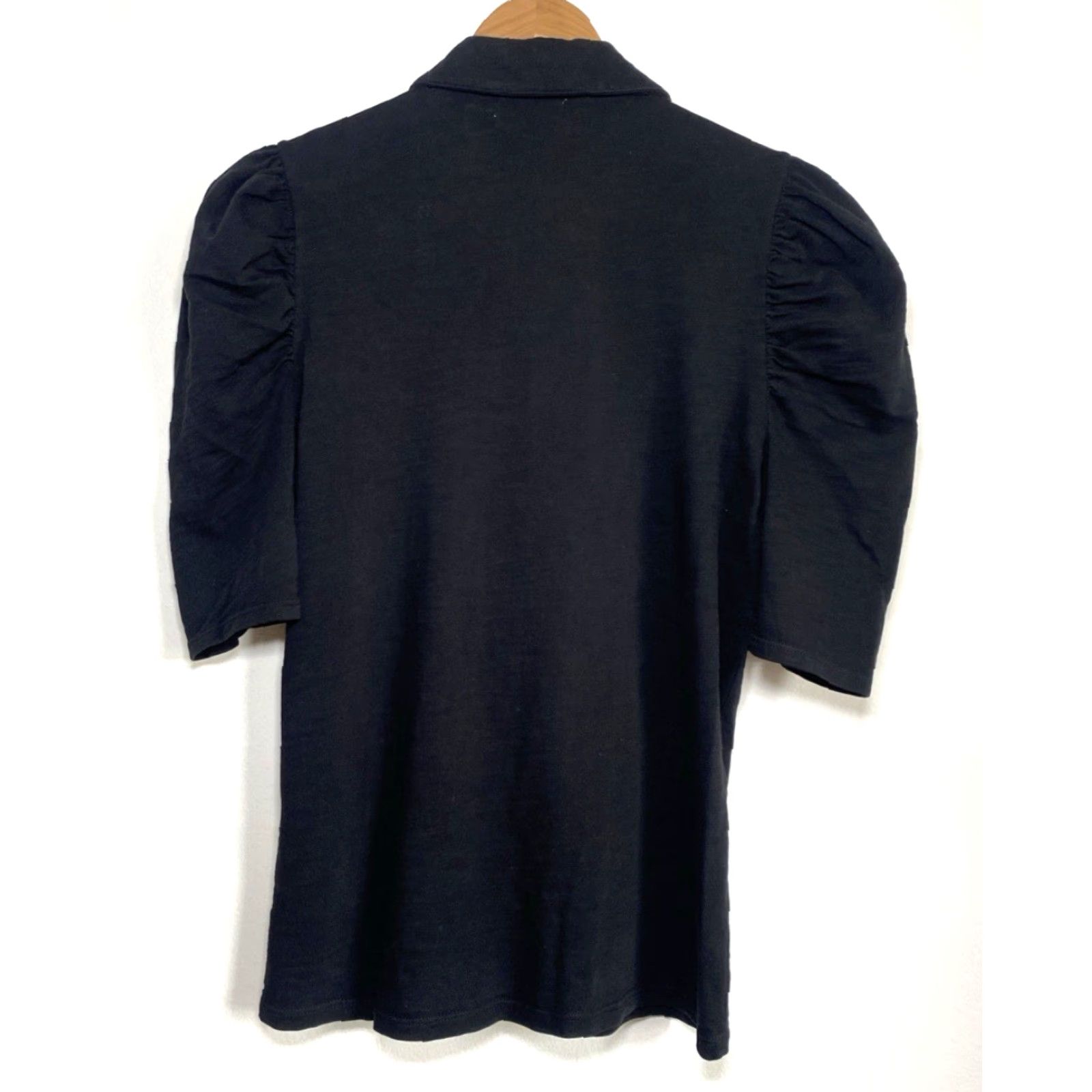 Nation LTD Nation Ltd Women's Shirt Los Angeles Ennis Workshirt Black Sz S Snap Front Size S / US 4 / IT 40 - 6 Thumbnail
