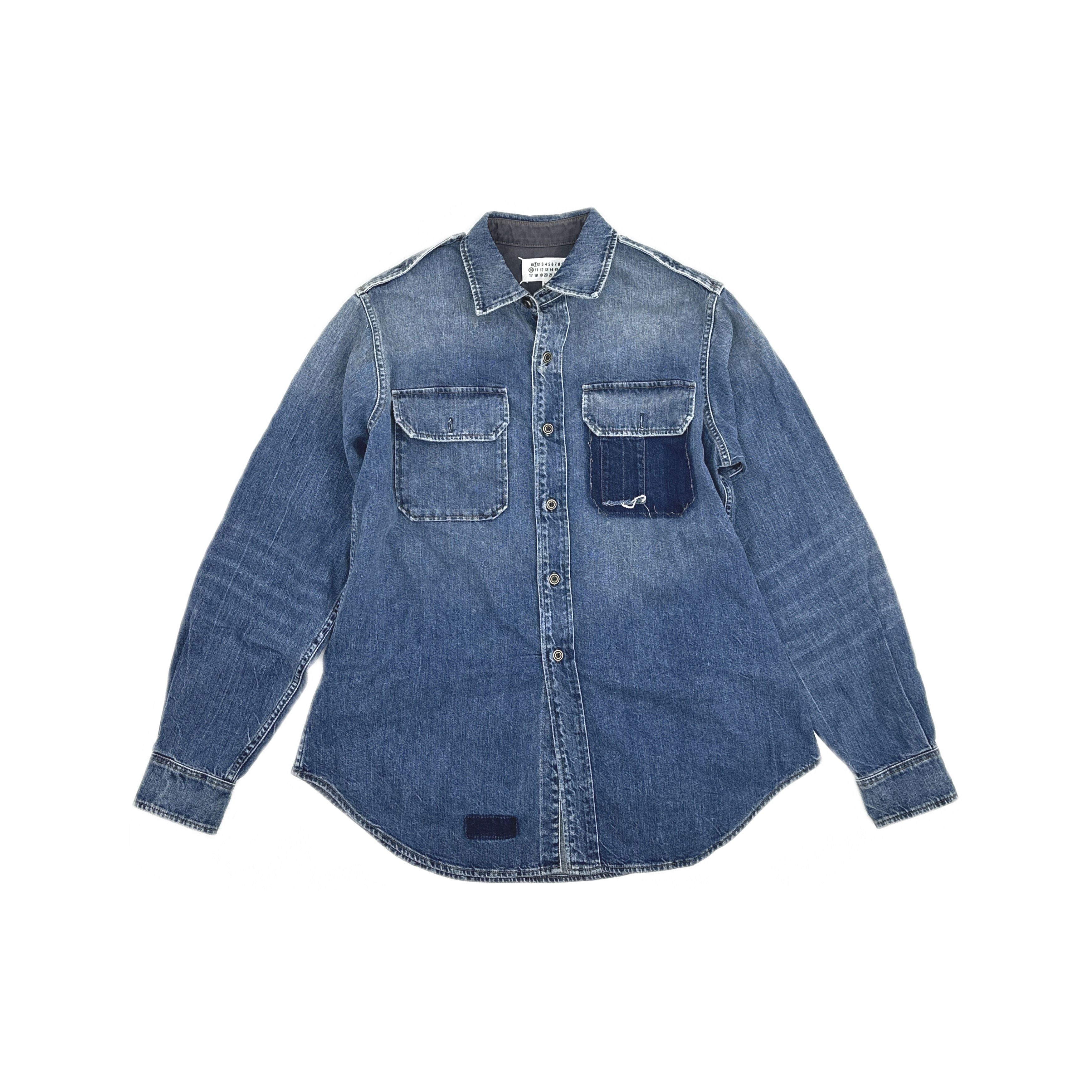 Maison Margiela Maison Margiela Denim Shirt Size M Size US M / EU 48-50 / 2 - 1 Thumbnail