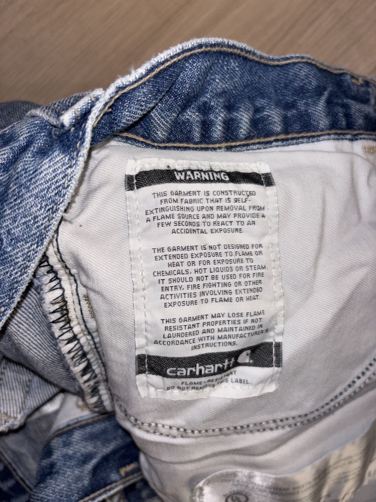 Carhartt Carhartt FR jeans workwear Size US 33 - 4 Thumbnail