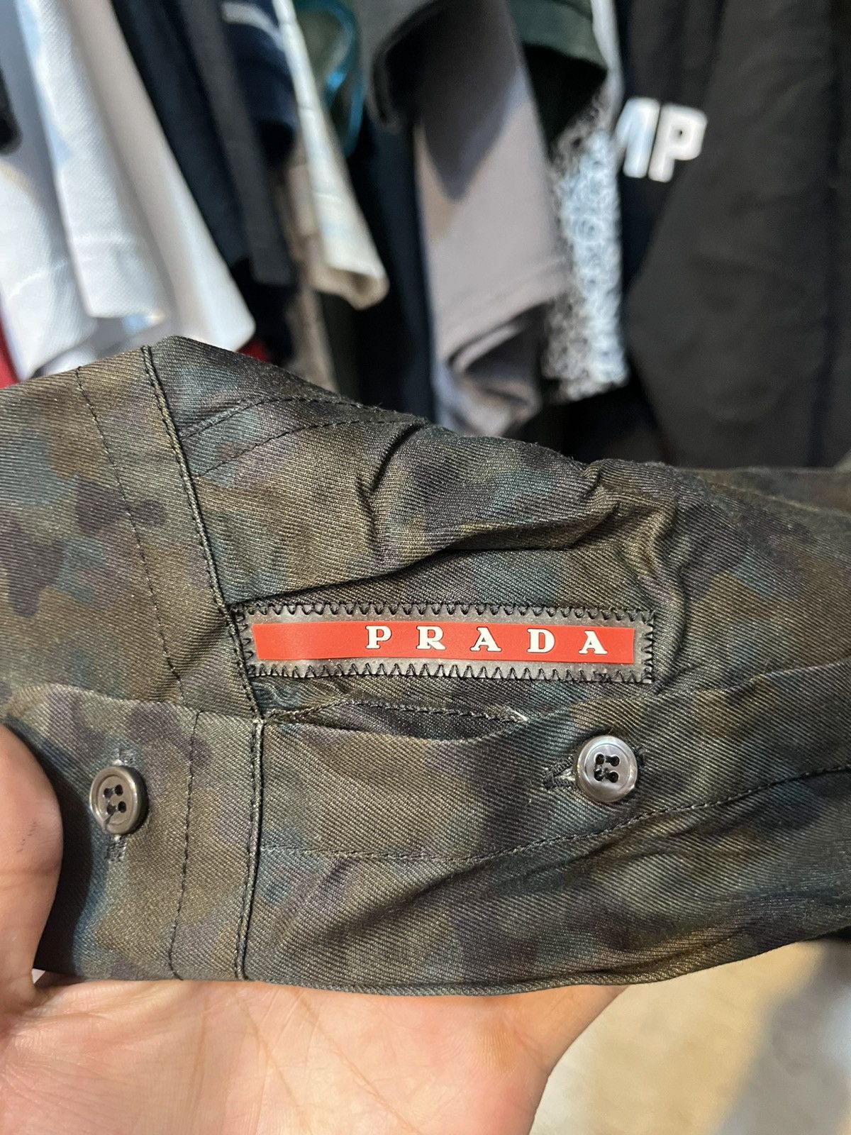 Prada PRADA CAMO BUTTON SHIRT Size US M / EU 48-50 / 2 - 17 Thumbnail