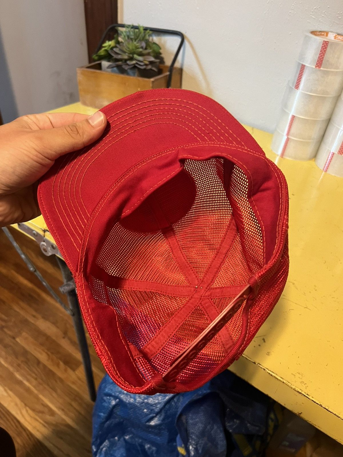 Vintage Vintage Trucker Hat Size ONE SIZE - 4 Thumbnail